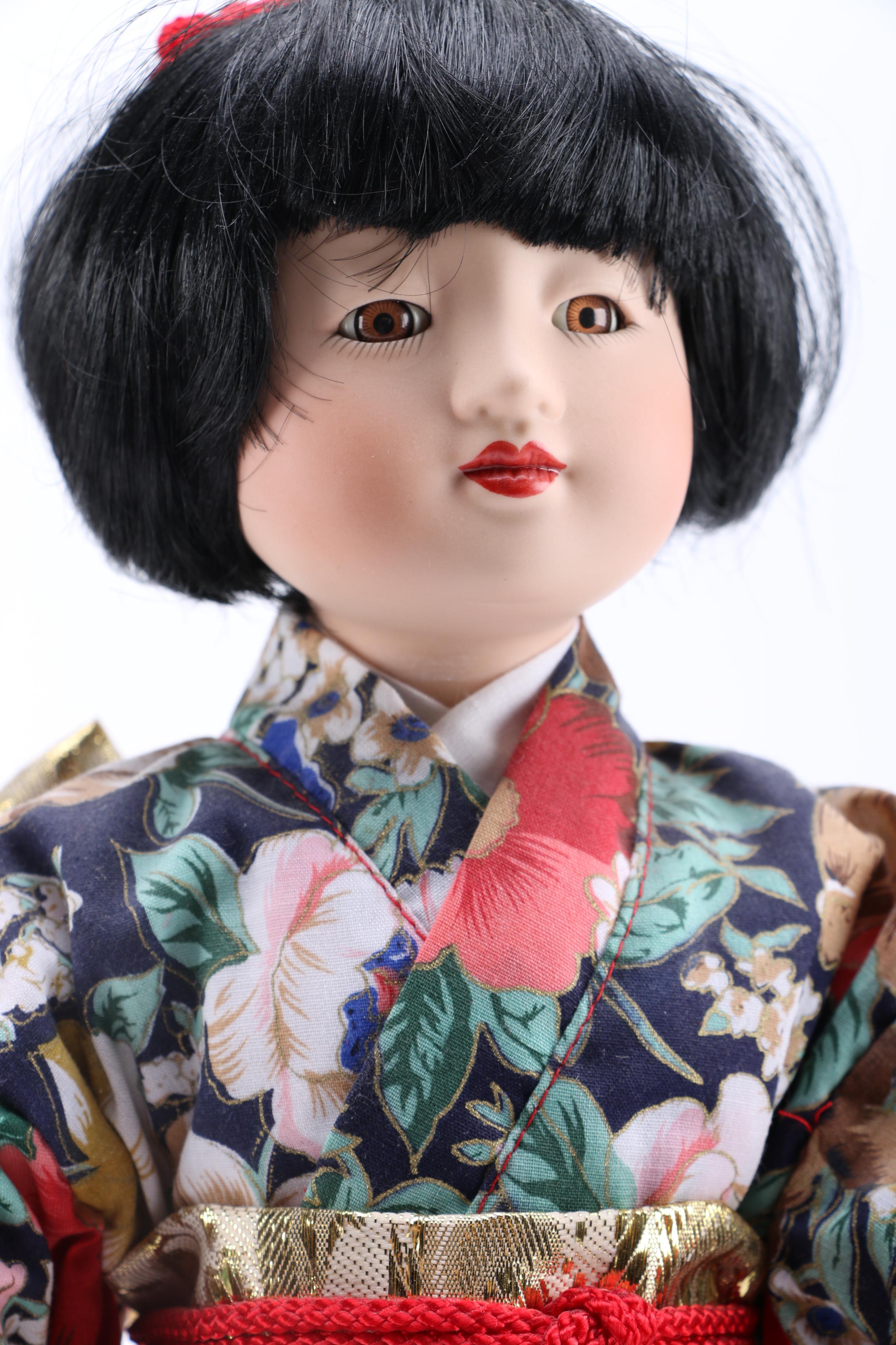 Crowne Chinese and Japanese Styled Porcelain Dolls