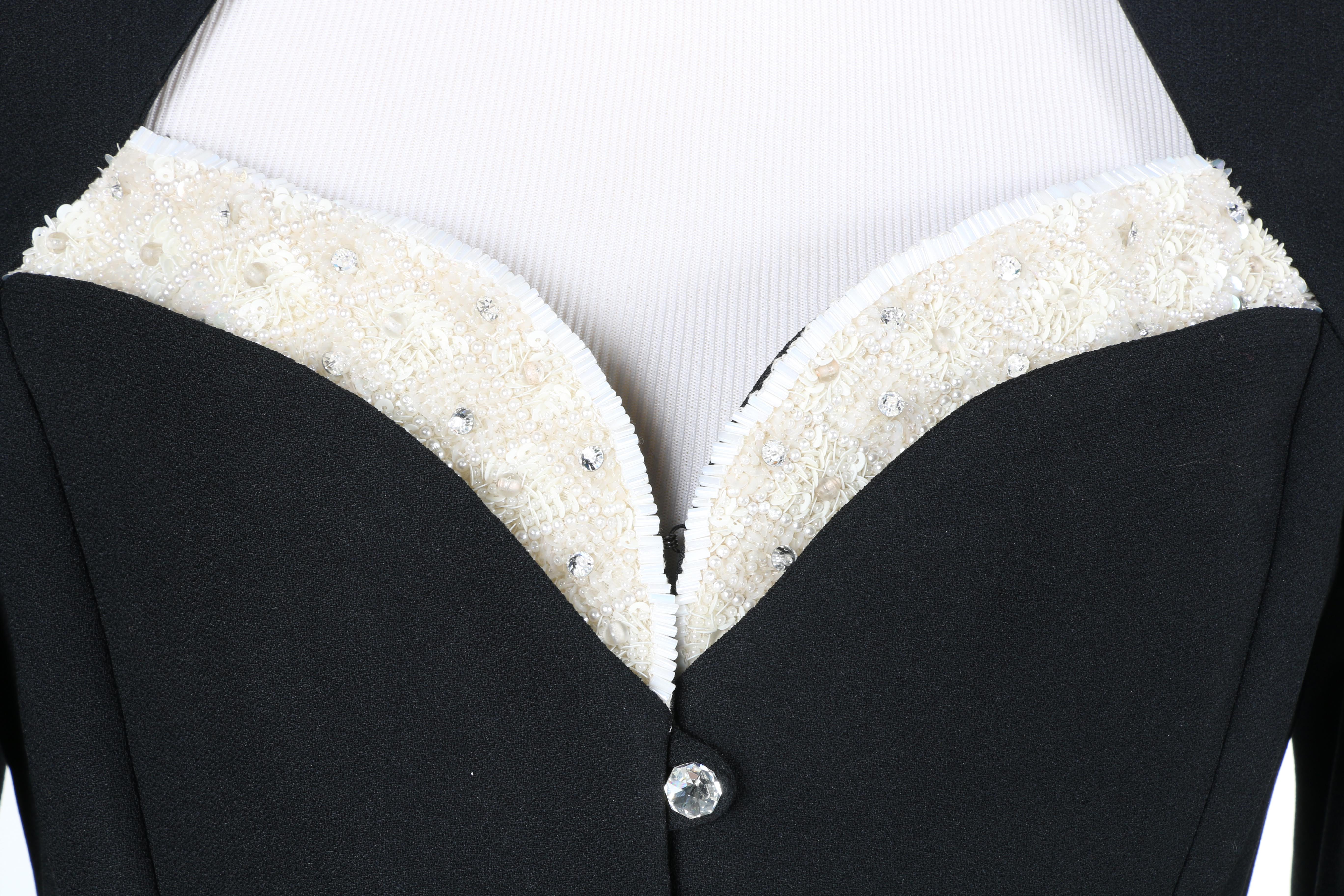 Kathryn Dianos Set with Beaded Trim