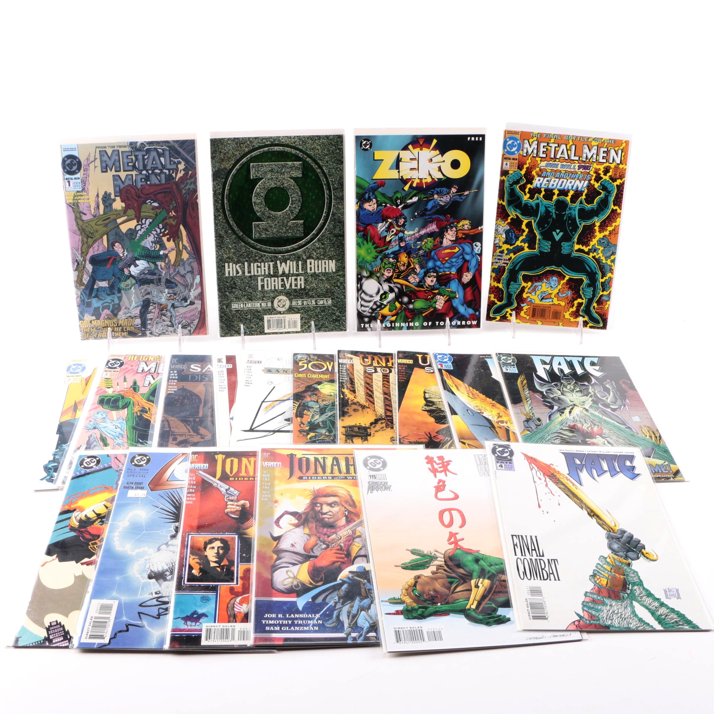 Assorted DC Comics Including "Metal Men" Mini-Series