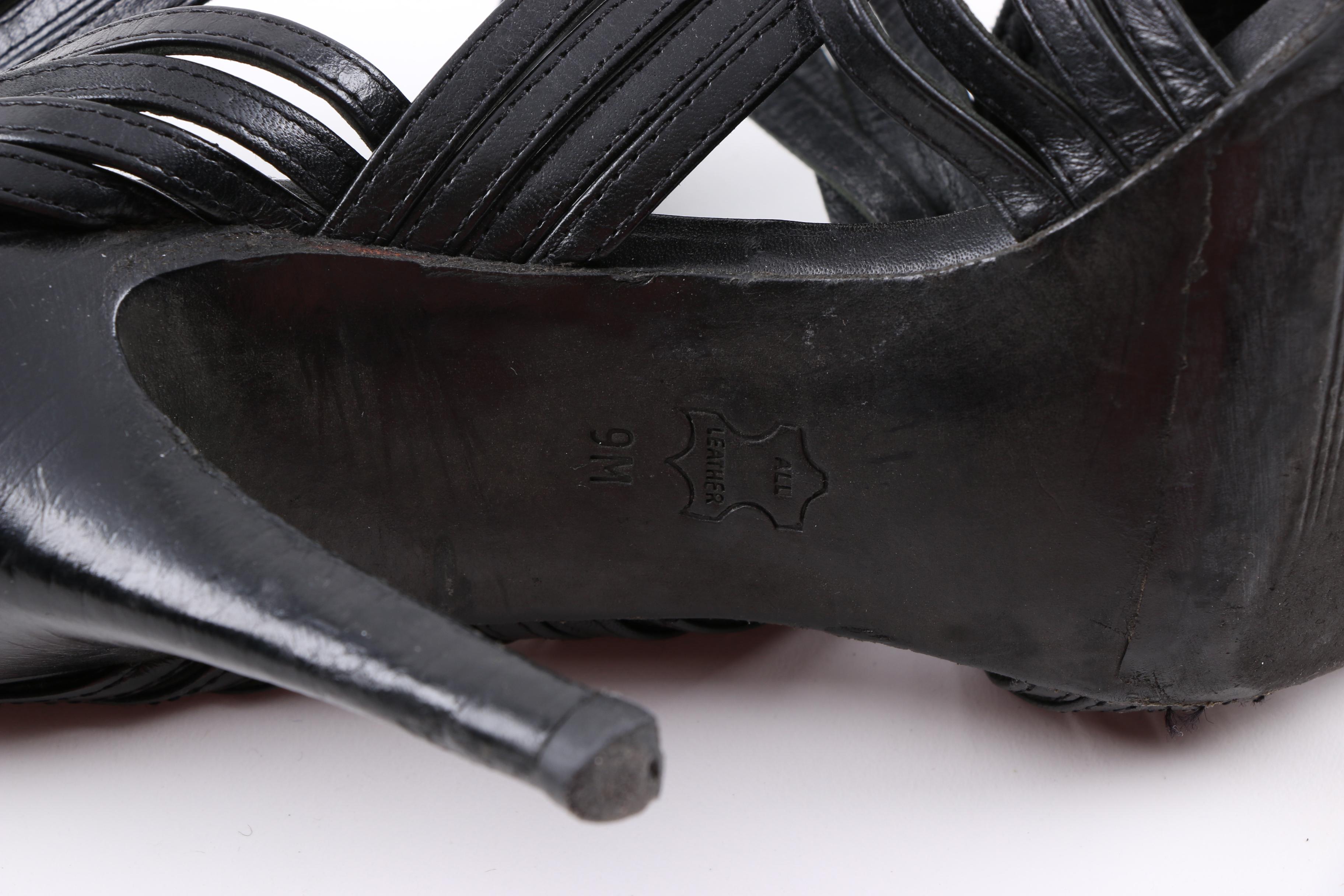 Tory Burch Strappy Leather Heels