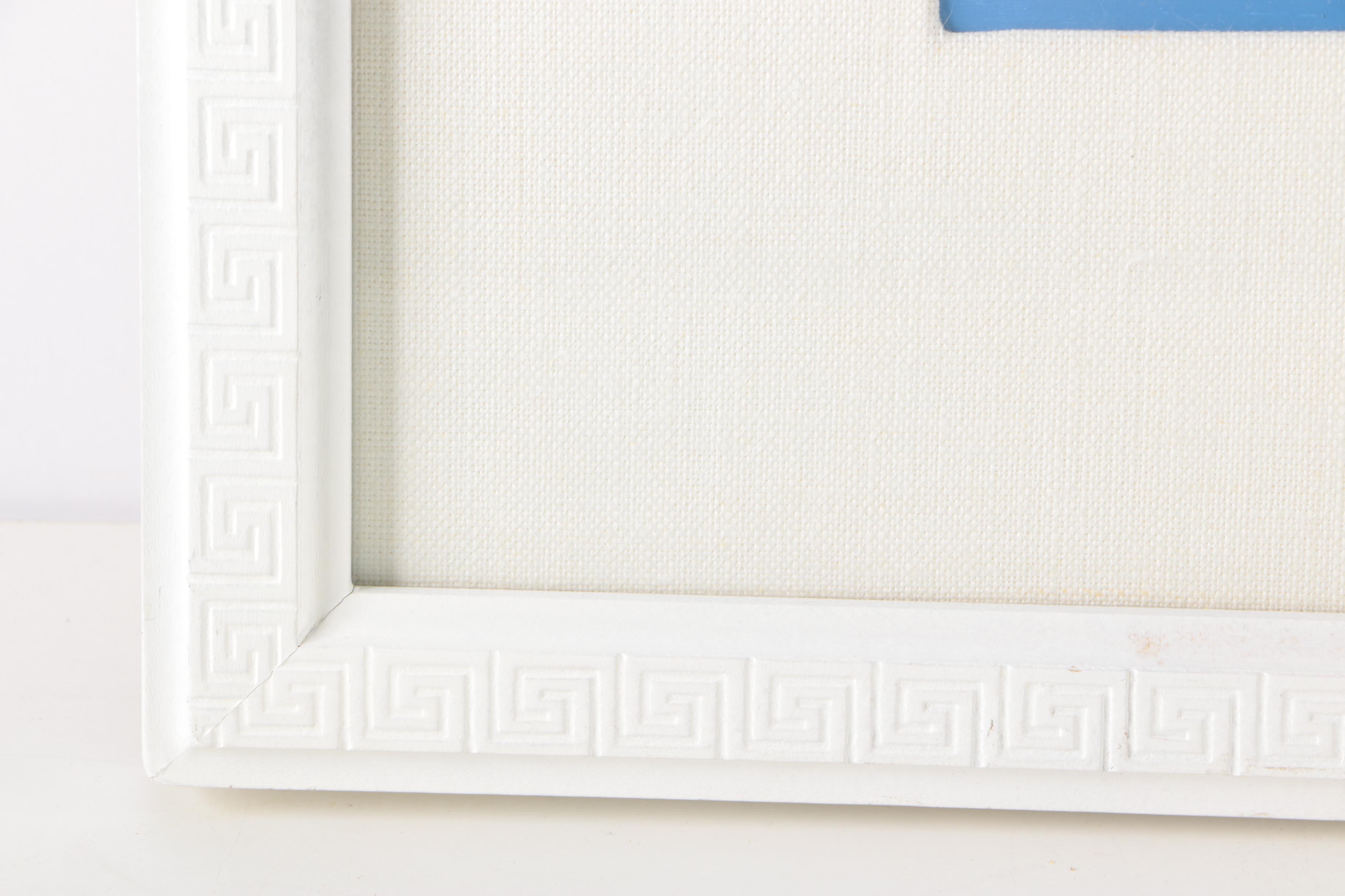 Barbara Hess Pugsley Watercolor and Pencil Drawing Blue and White Asian Porcelain