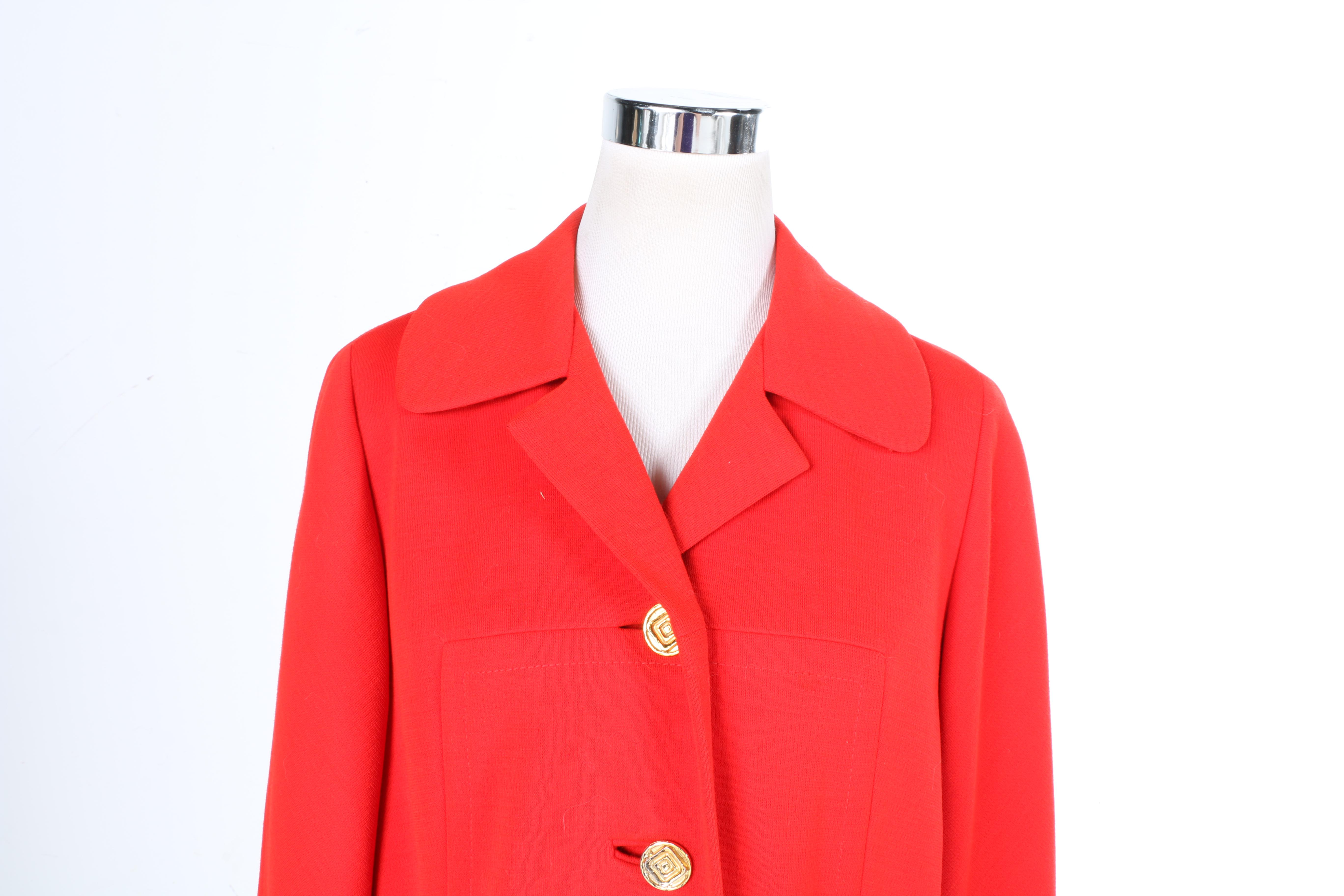 Vintage Women's Wool Dress Coat