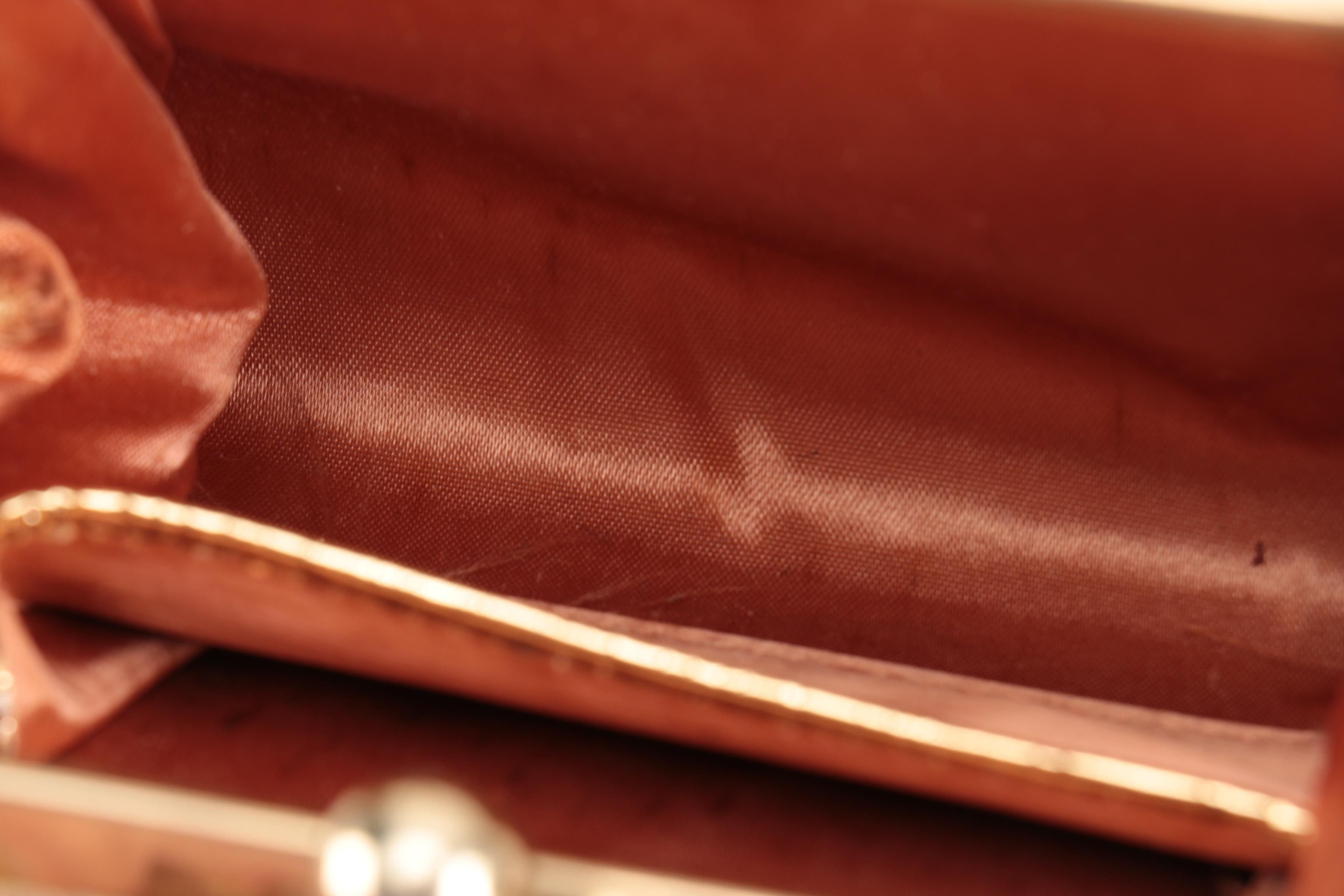 Gold tone Evening Clutch and Handbag