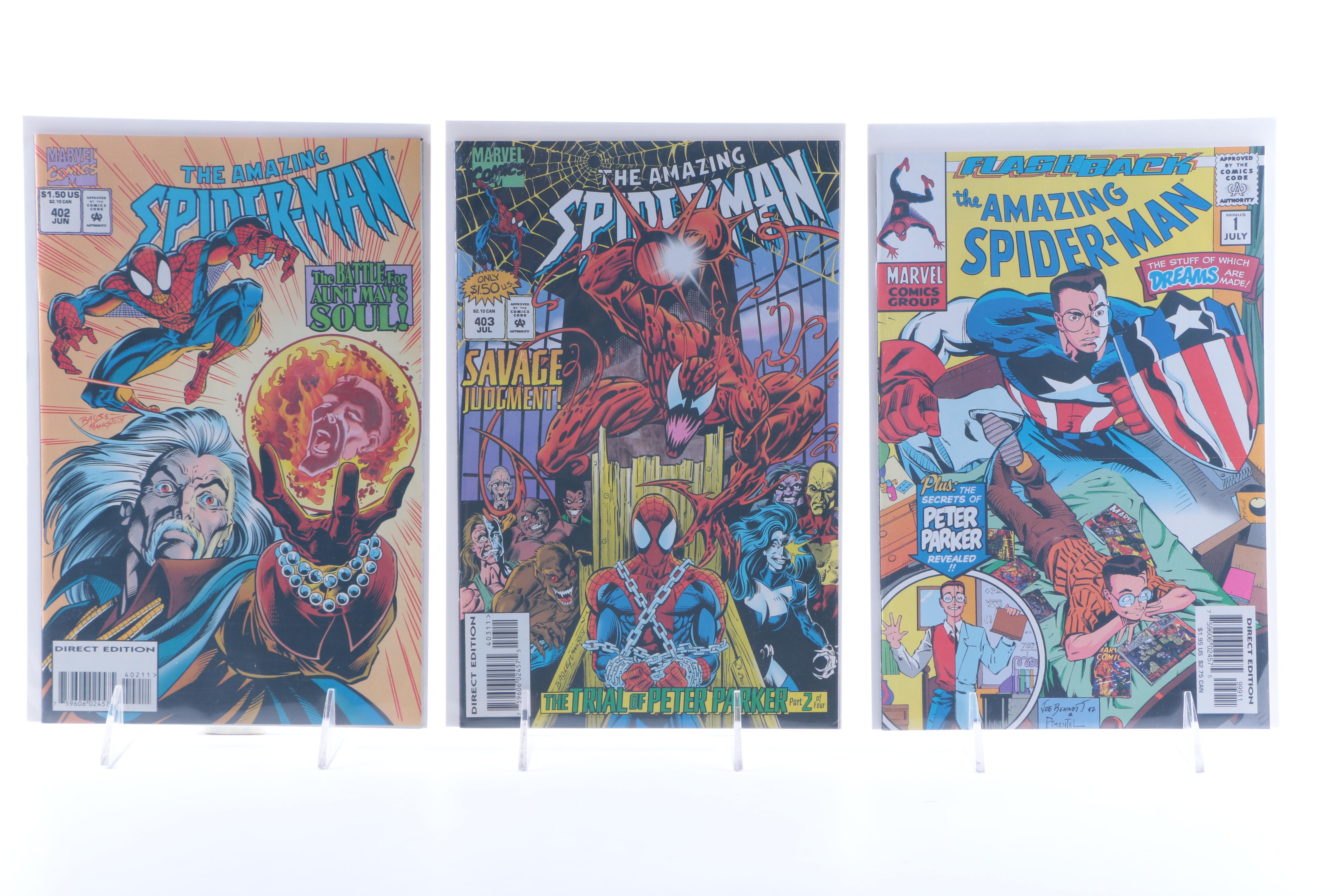 Collection of "The Amazing Spider-Man" Modern Age Comics