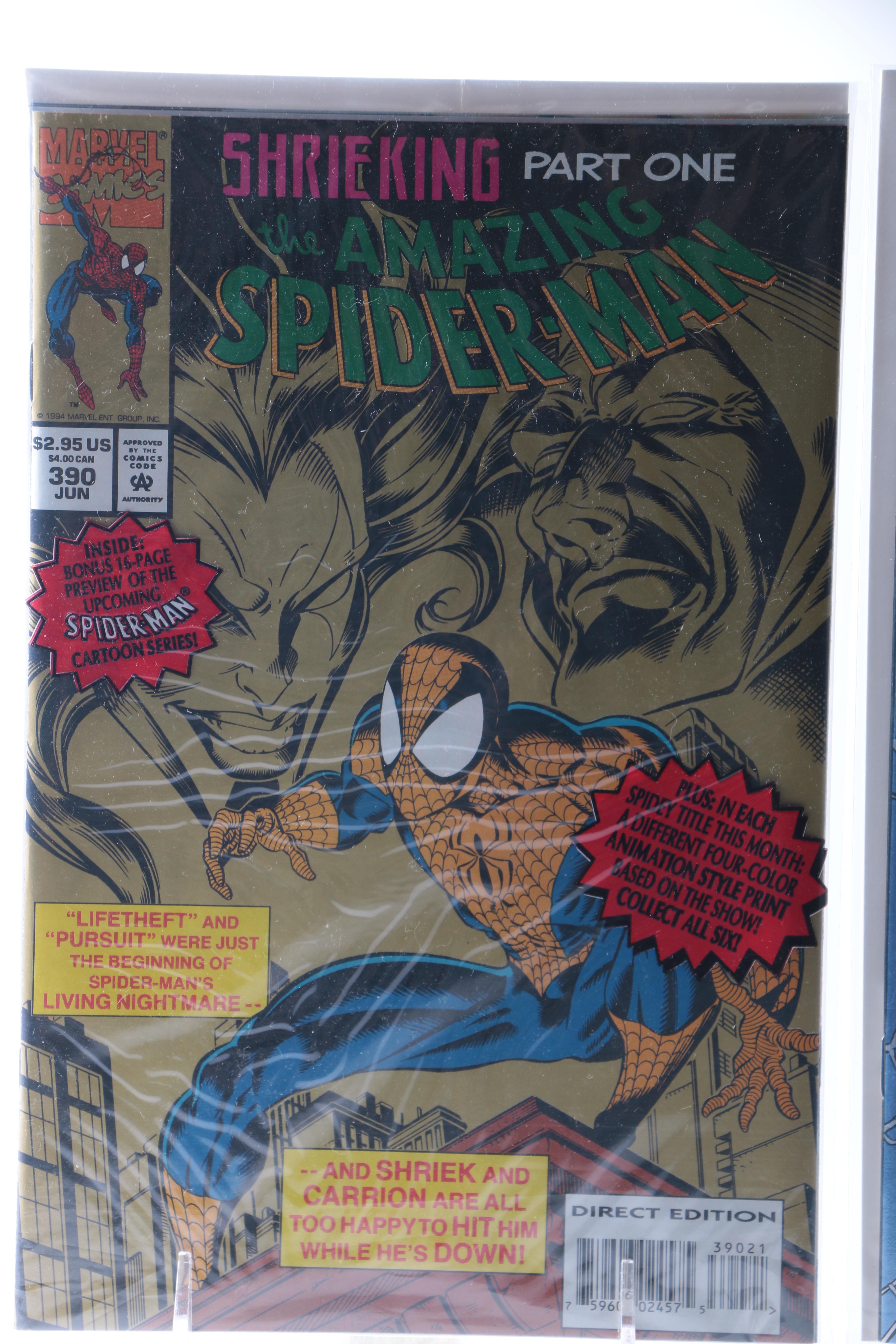 Collection of "The Amazing Spider-Man" Modern Age Comics