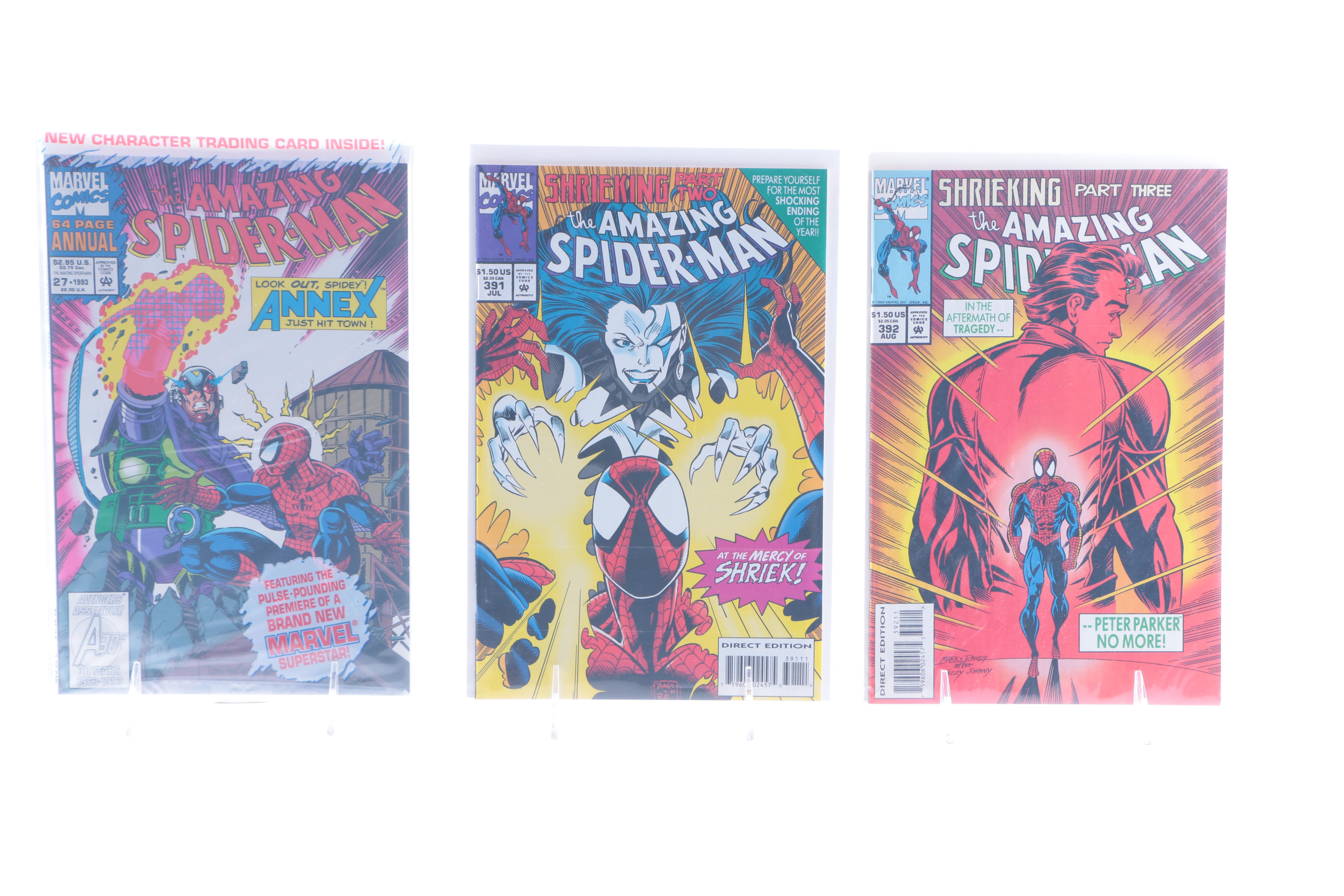 Collection of "The Amazing Spider-Man" Modern Age Comics