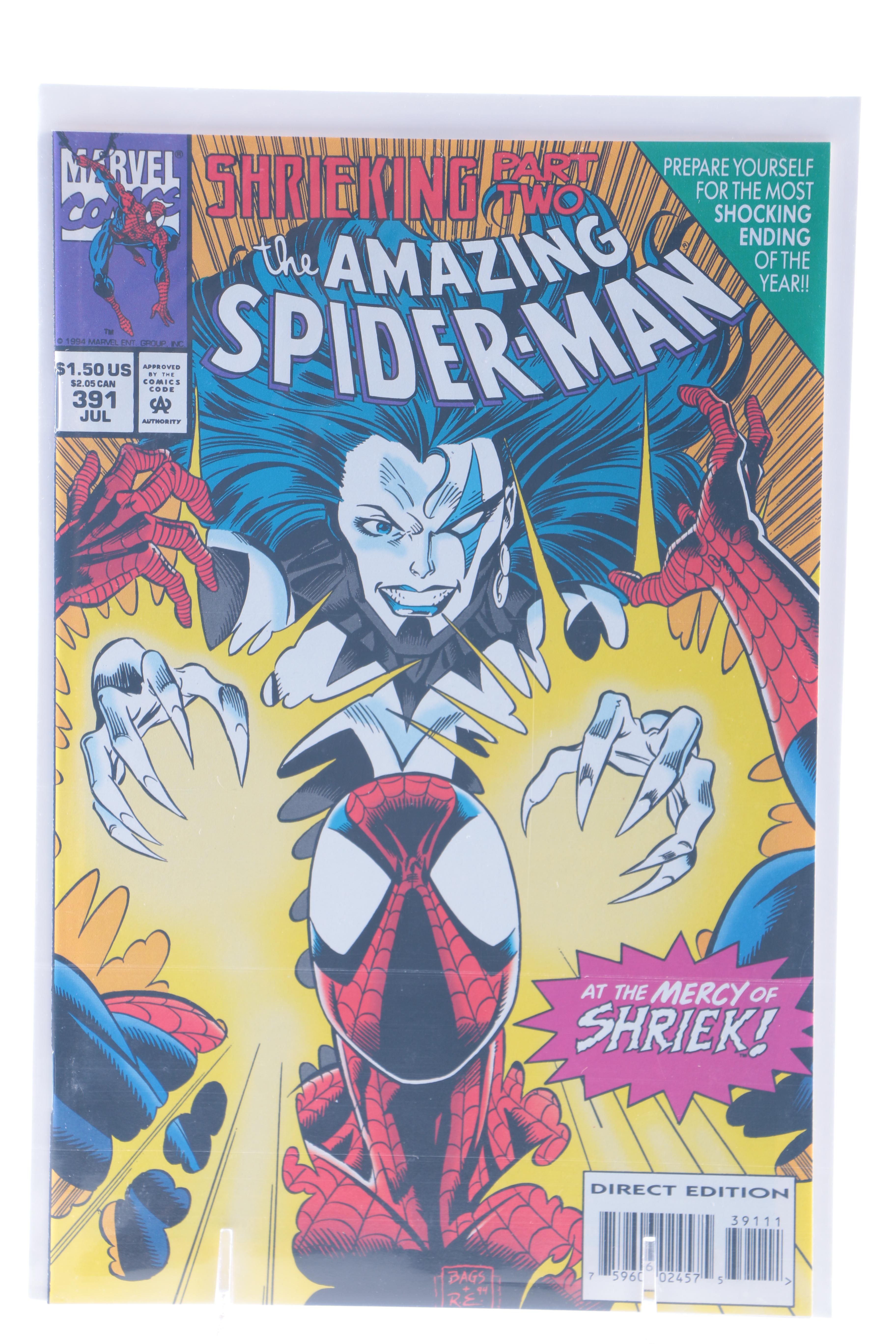 Collection of "The Amazing Spider-Man" Modern Age Comics