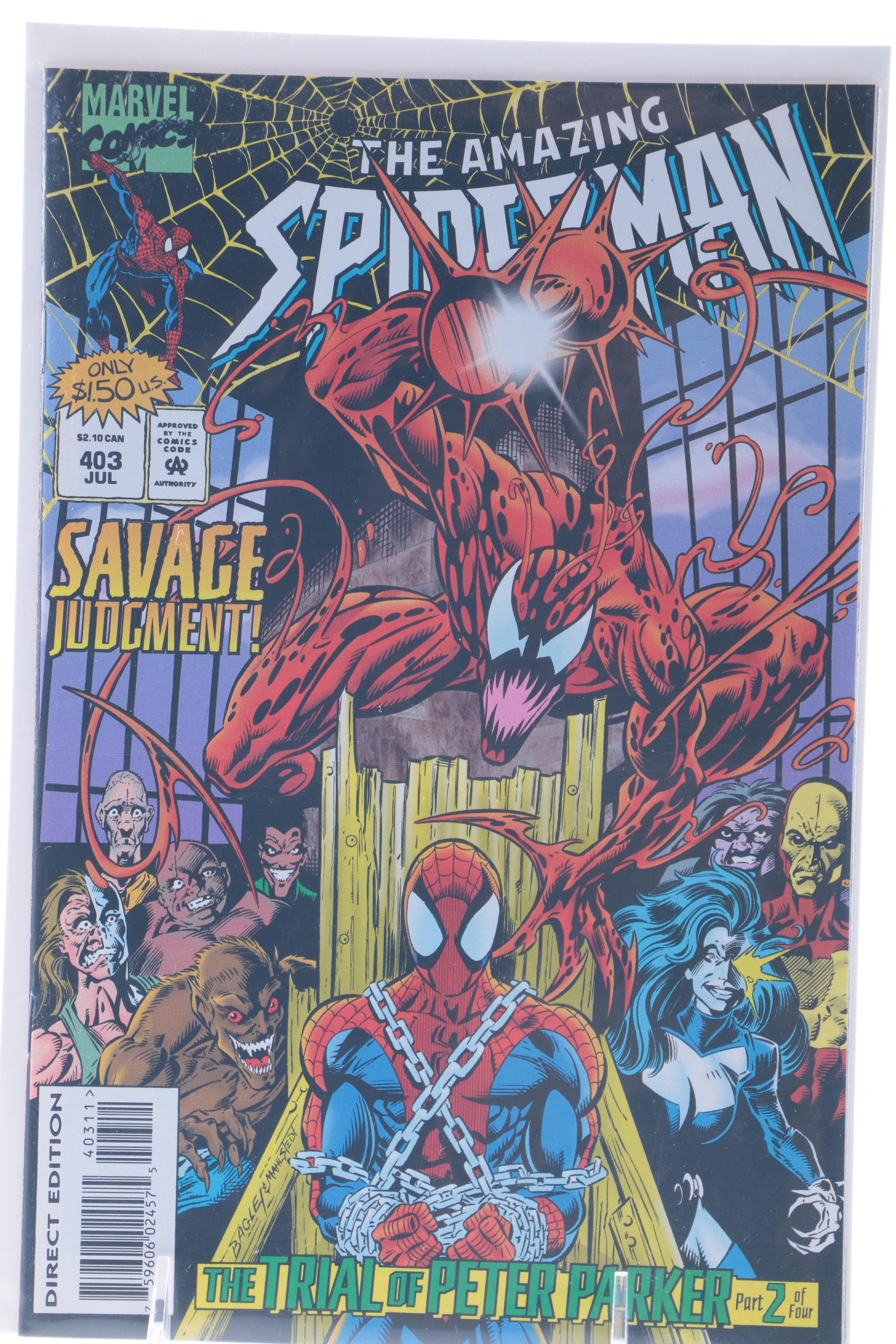 Collection of "The Amazing Spider-Man" Modern Age Comics
