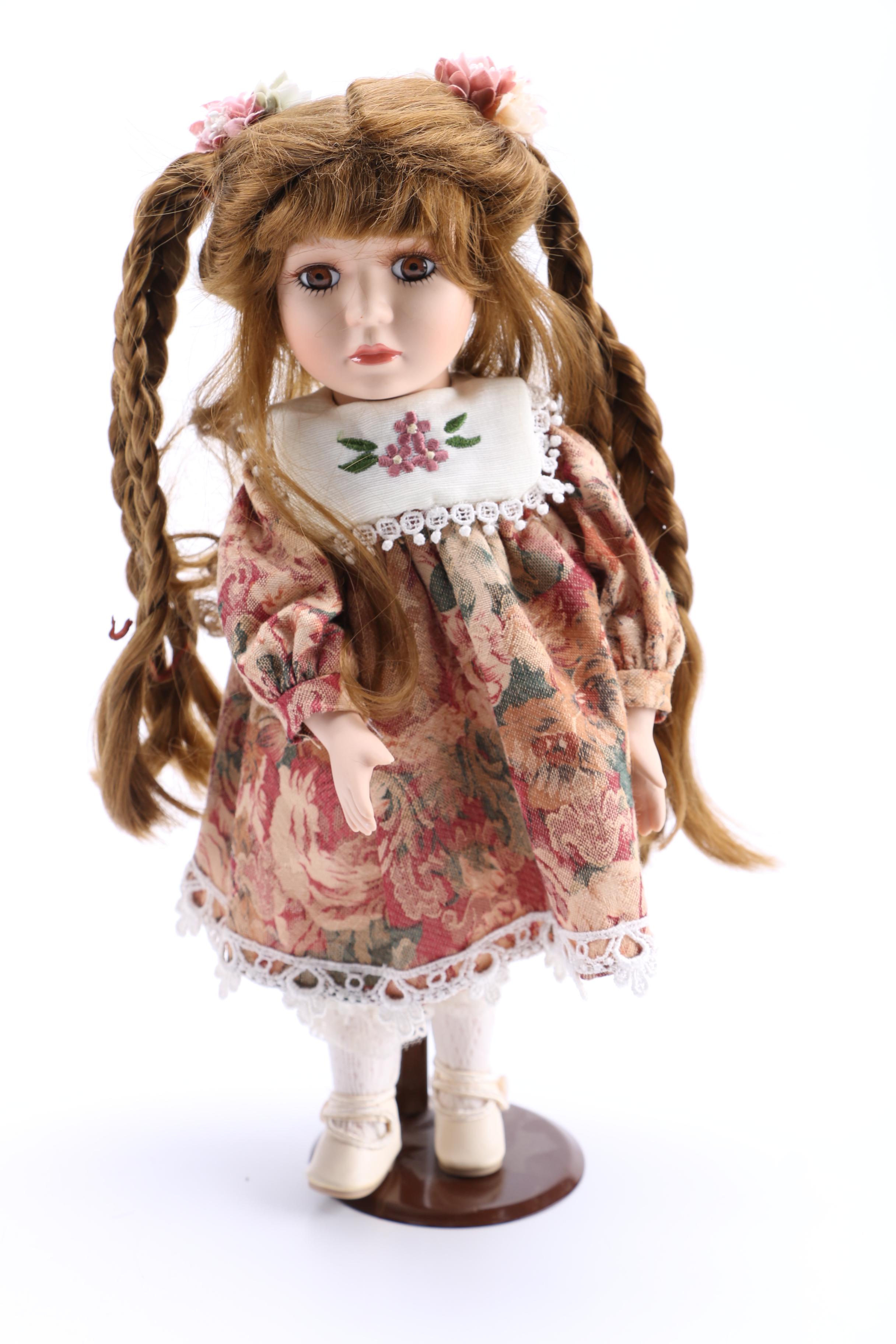 Collection of Porcelain Dolls