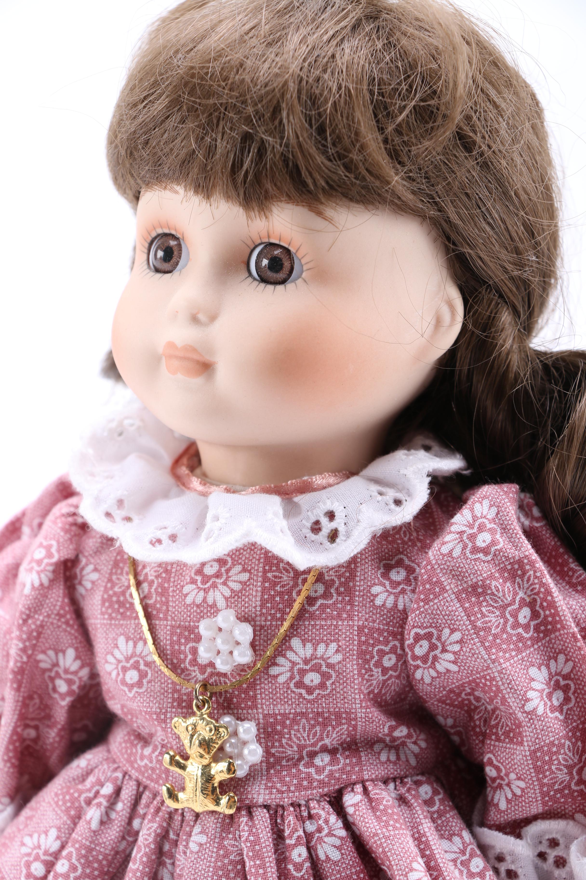 Collection of Porcelain Dolls