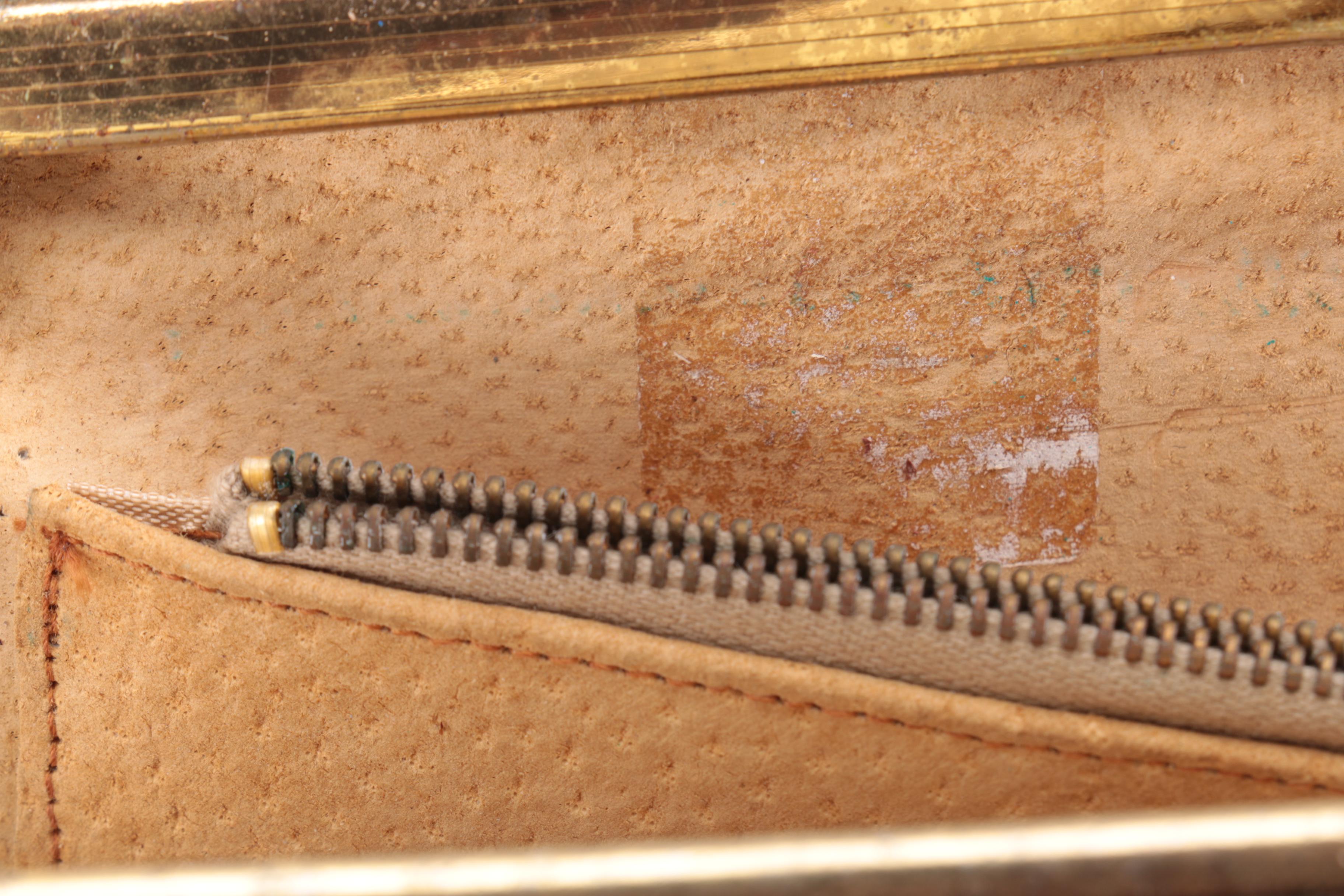 Mid-Century Elbief England Snakeskin Clutch