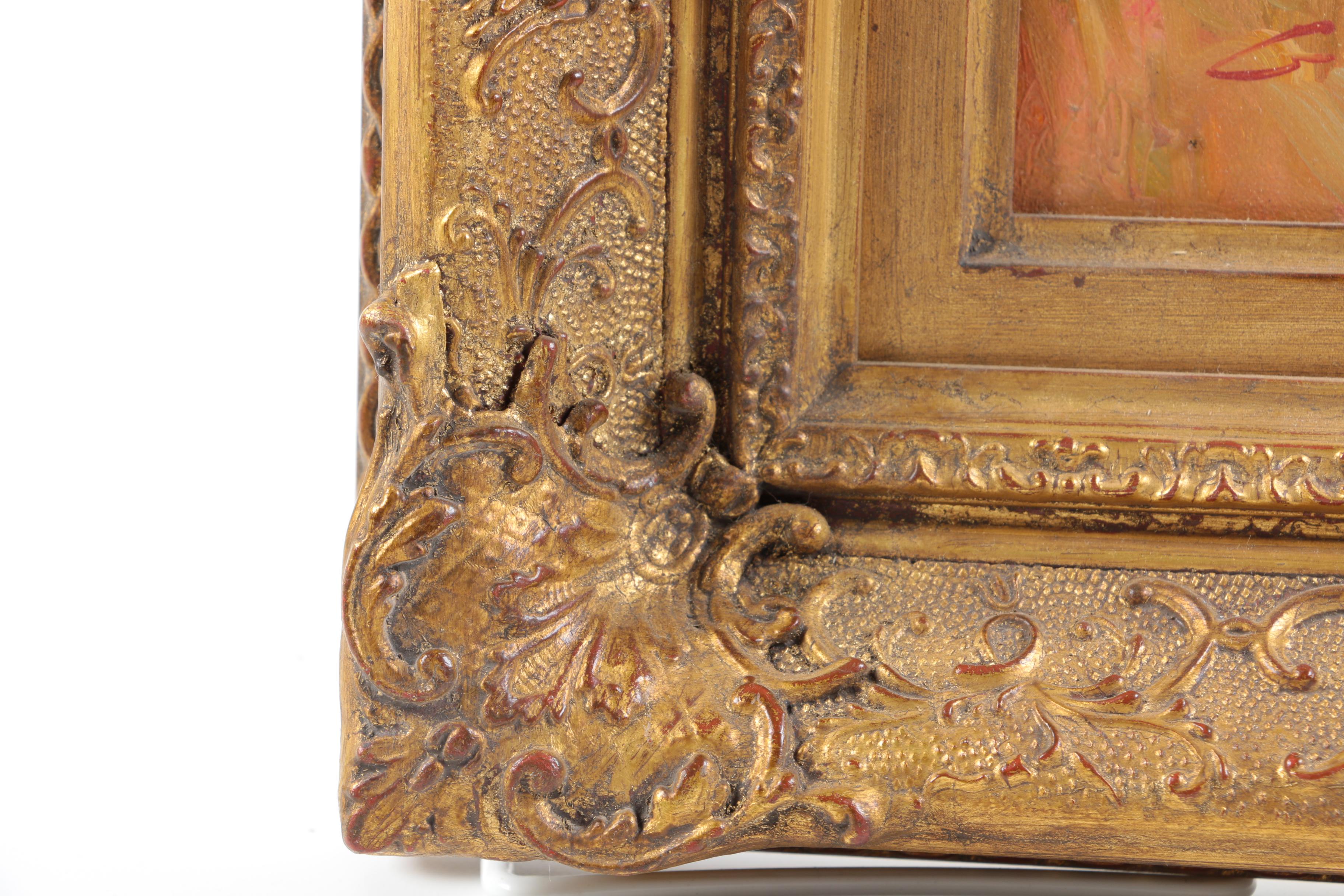 Manuel Gonzal Oil Painting on Canvas Female Nude