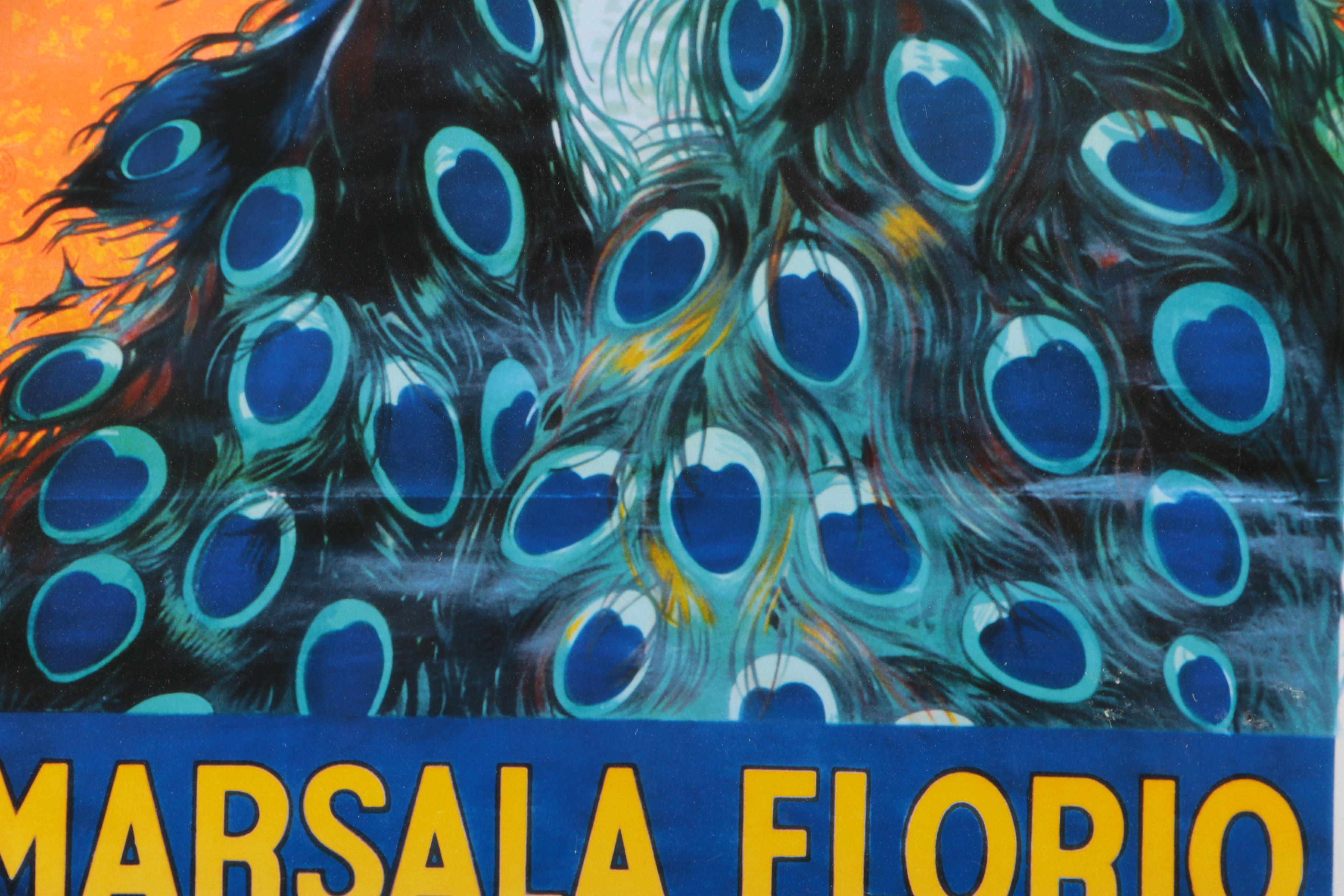 Marsala Florio Lithograph Poster Advertisement After Jean d'Ylen