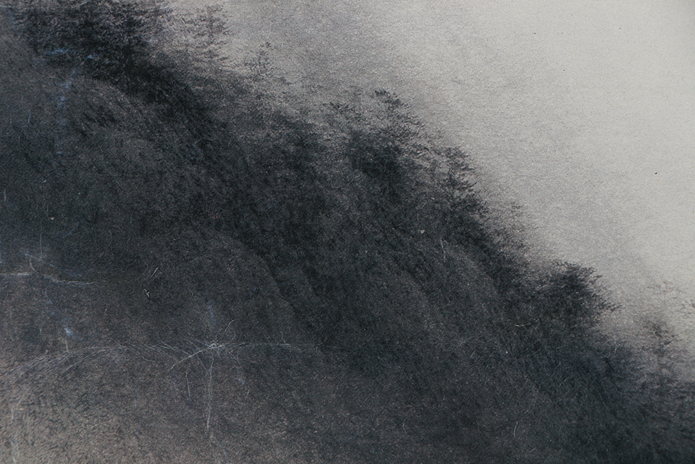 Wong Wucius Signed Offset Lithograph Poster "Mountain Thoughts No. 7"