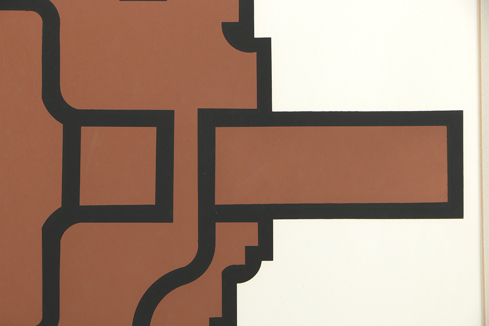 Lee Adler Limited Edition Serigraph on Paper "Cross Section III"