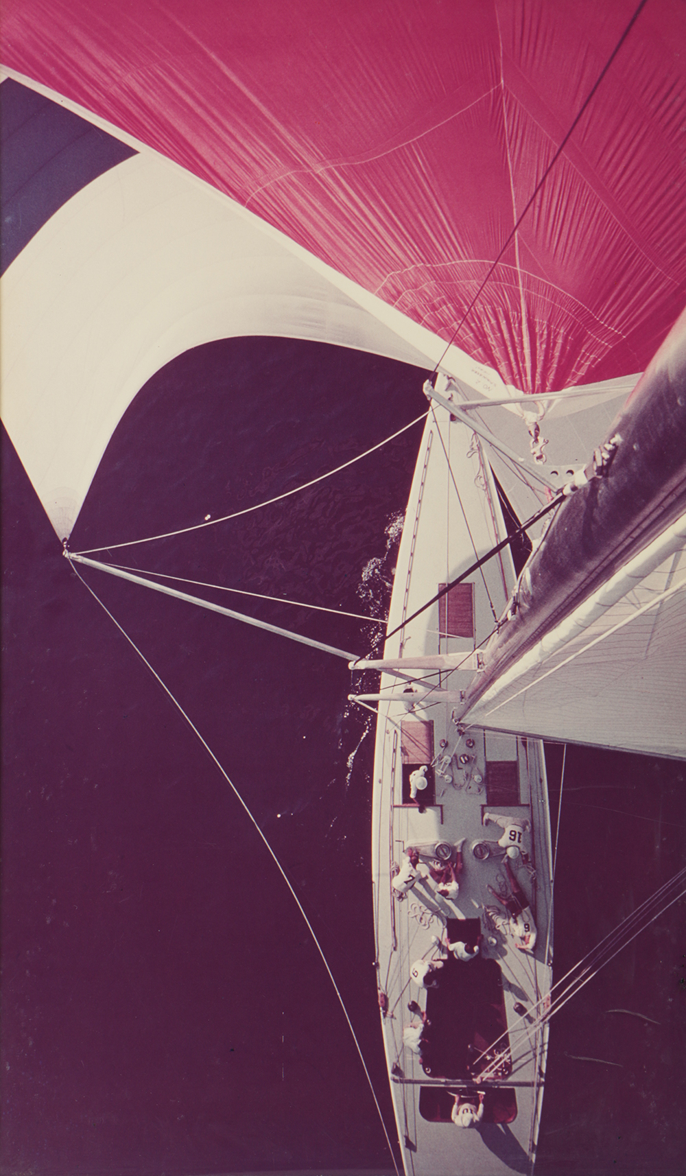 Attributed to George Silk Photograph of a Yacht