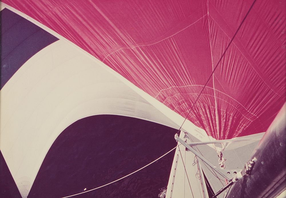 Attributed to George Silk Photograph of a Yacht
