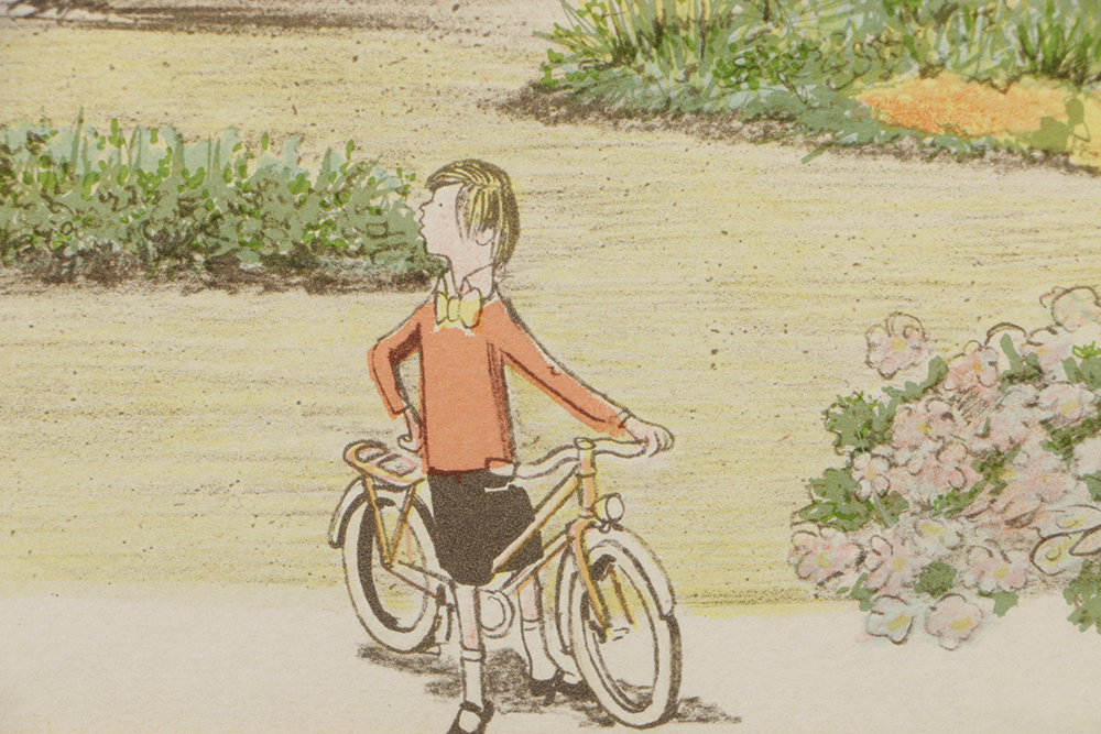 Limited Editing Lithograph on Paper of a Tropical Landscape