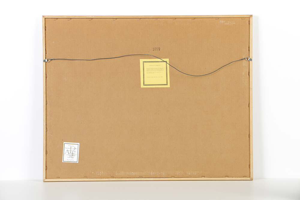 Limited Editing Lithograph on Paper of a Tropical Landscape