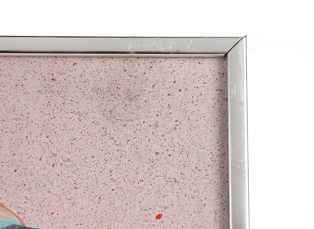 Alvena McCormick Acrylic Painting on Canvas "Male Bunting"