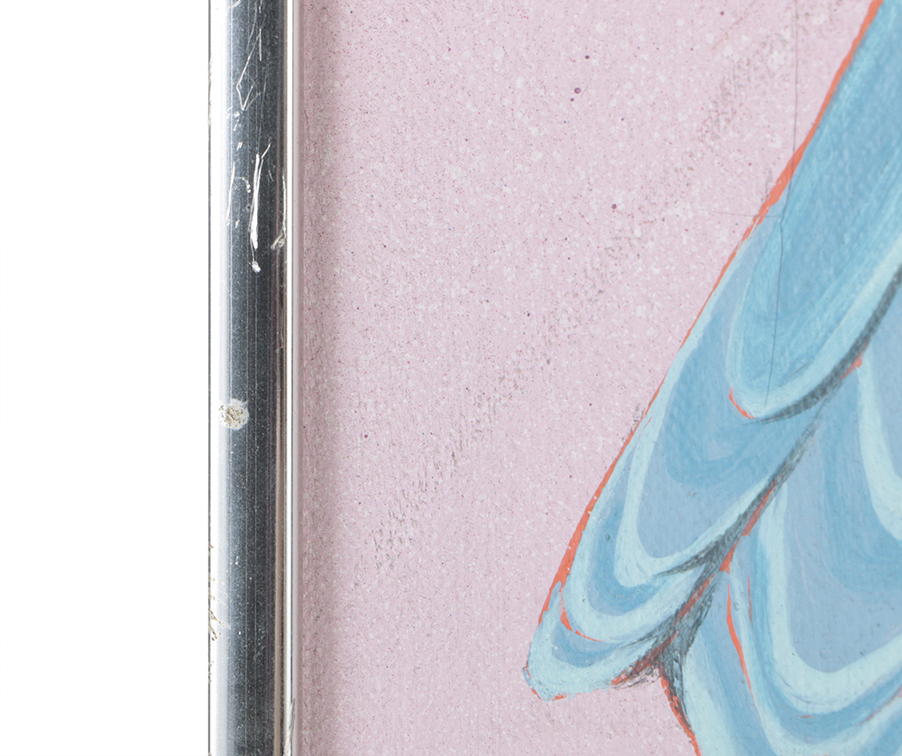 Alvena McCormick Acrylic Painting on Canvas "Male Bunting"