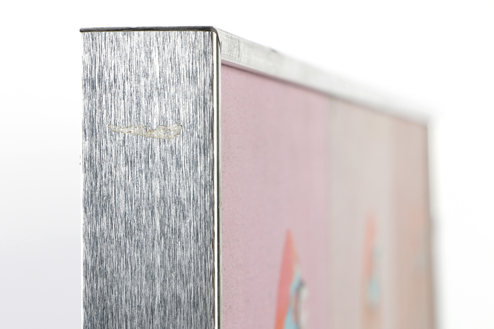 Alvena McCormick Acrylic Painting on Canvas "Male Bunting"