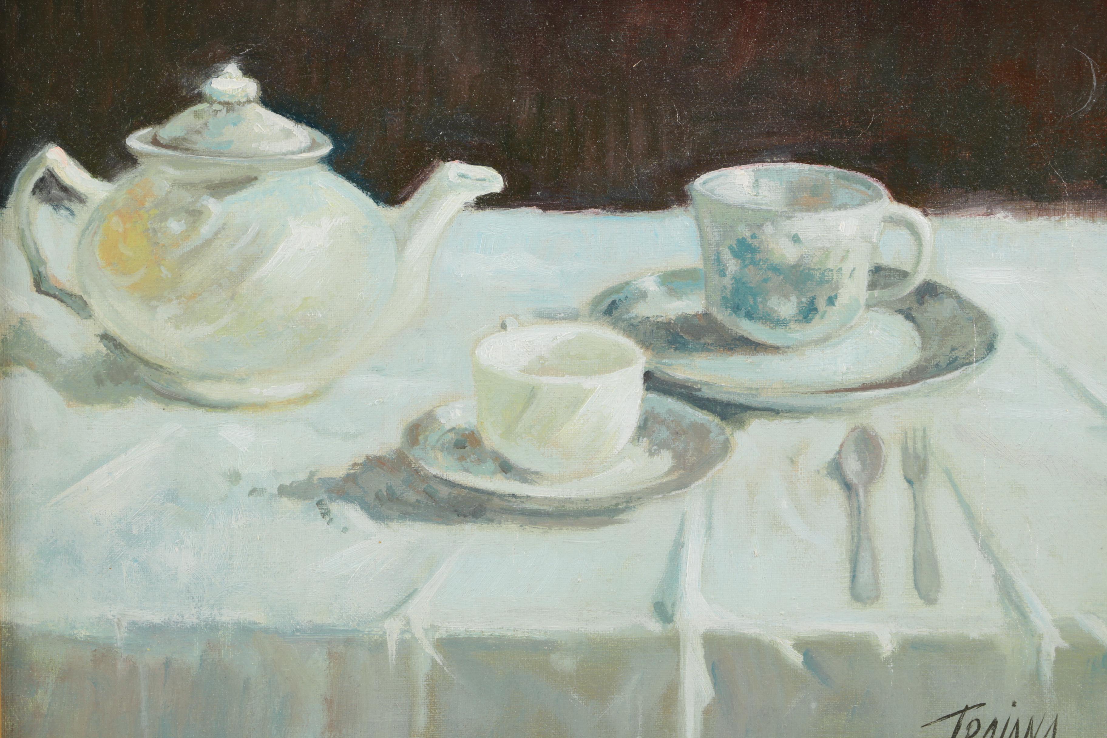 Trajana Oil Painting on Canvas "China Still Life"