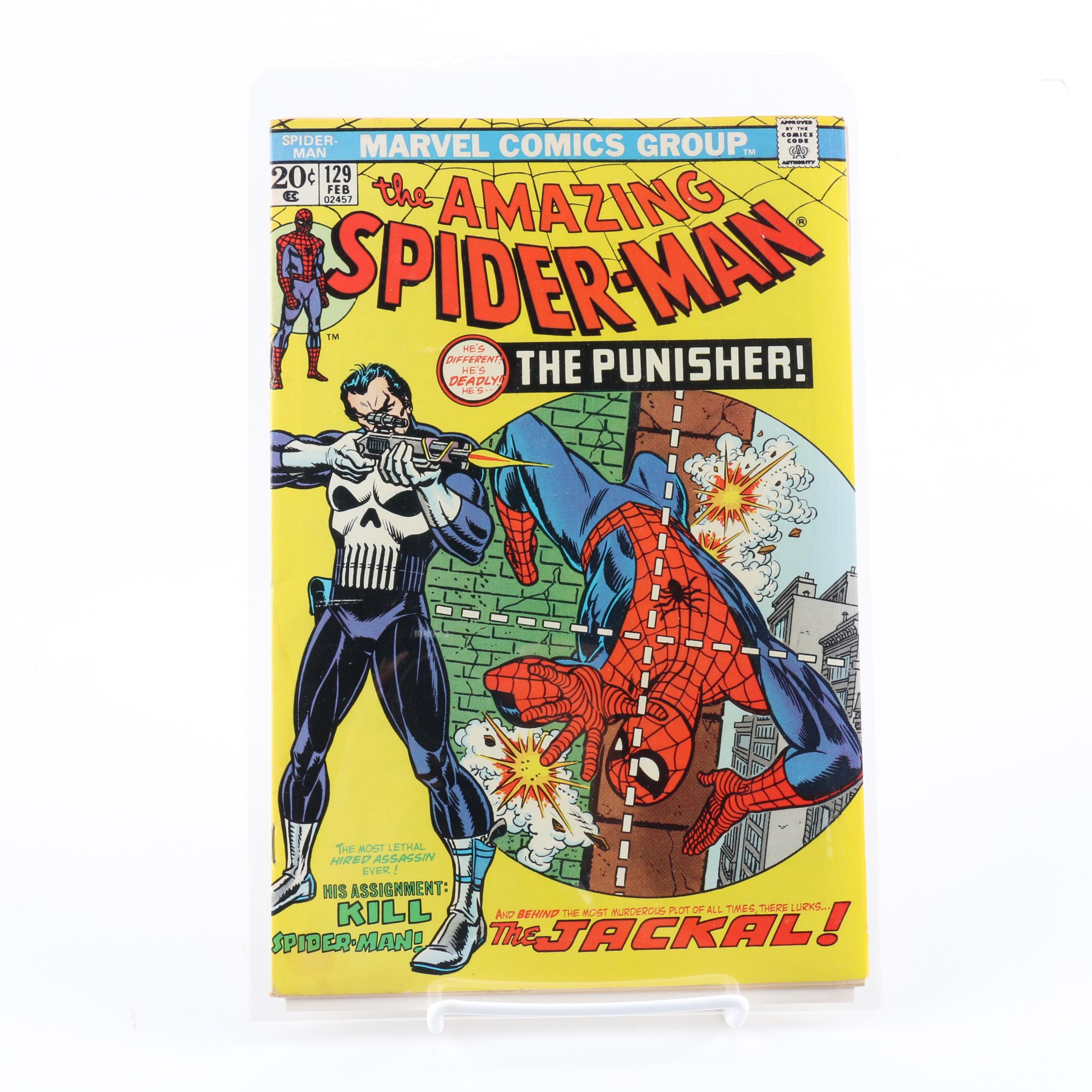 First Appearance of the Punisher in "The Amazing Spider Man" #129