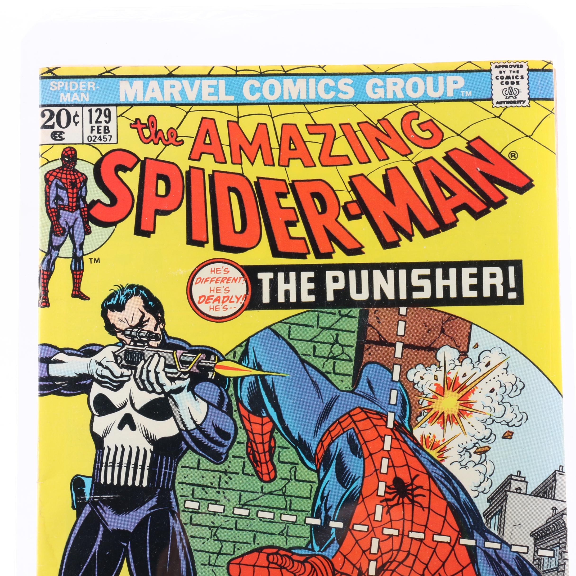 First Appearance of the Punisher in "The Amazing Spider Man" #129