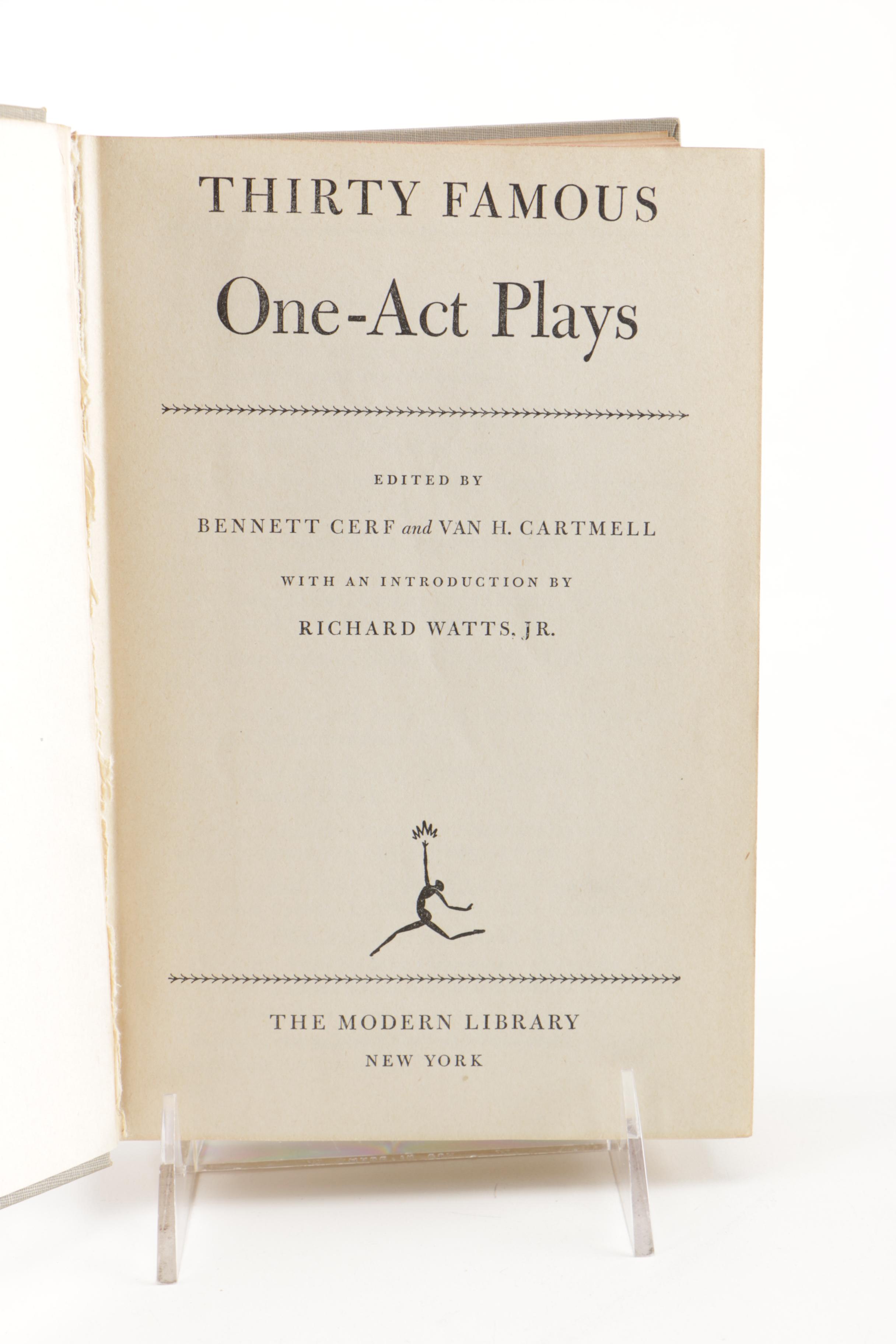 Vintage Thespian Books