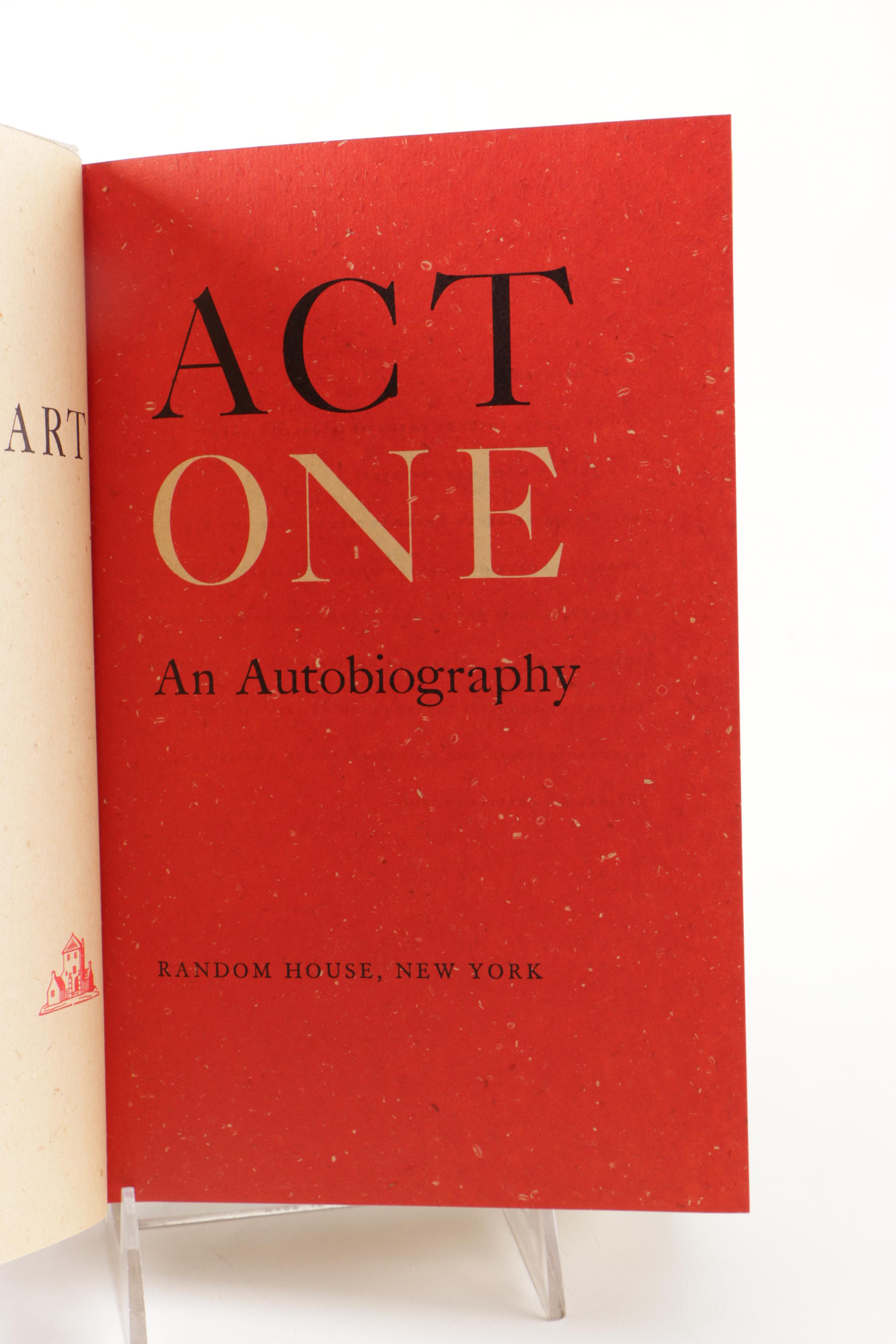 Vintage Thespian Books