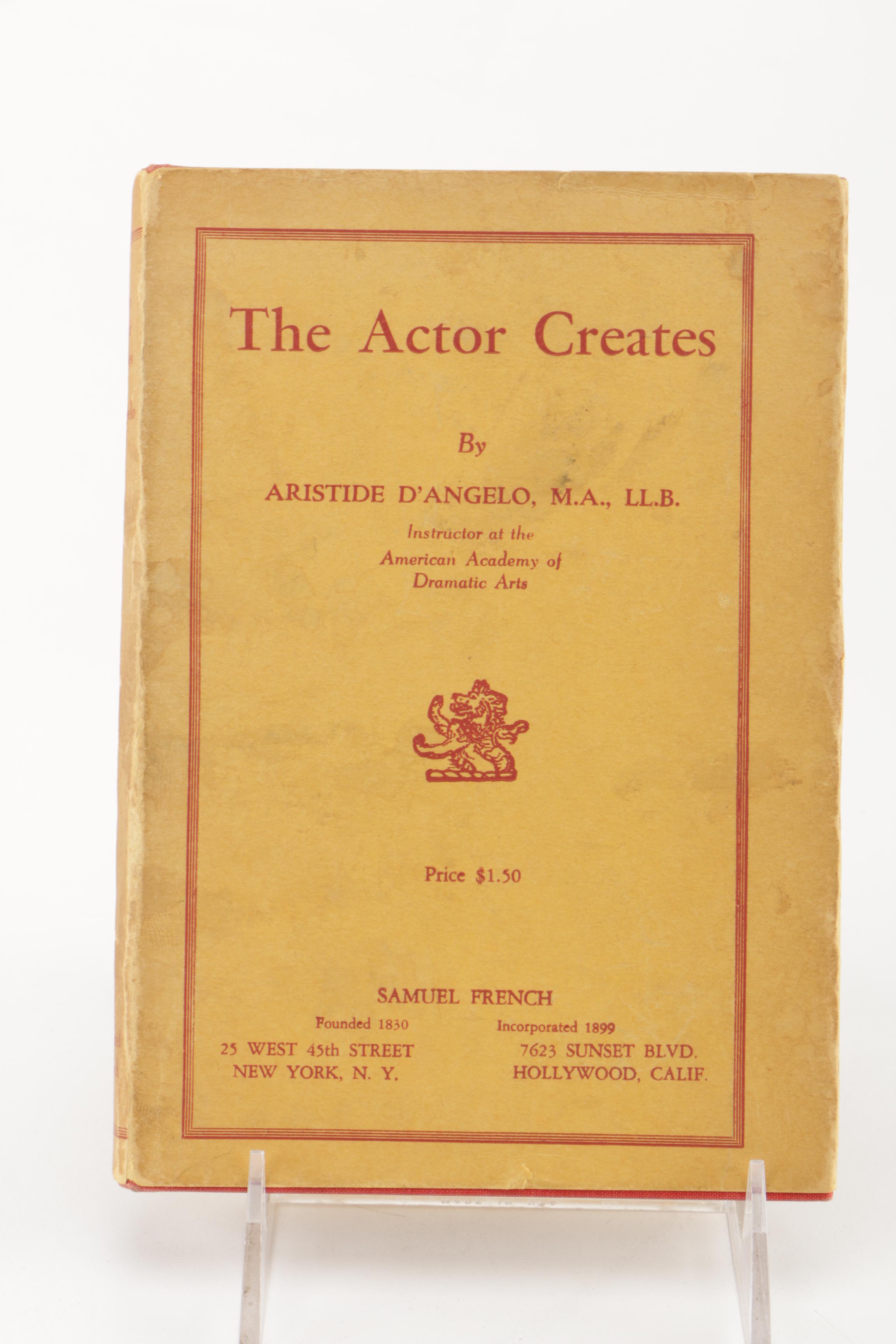 Vintage Thespian Books