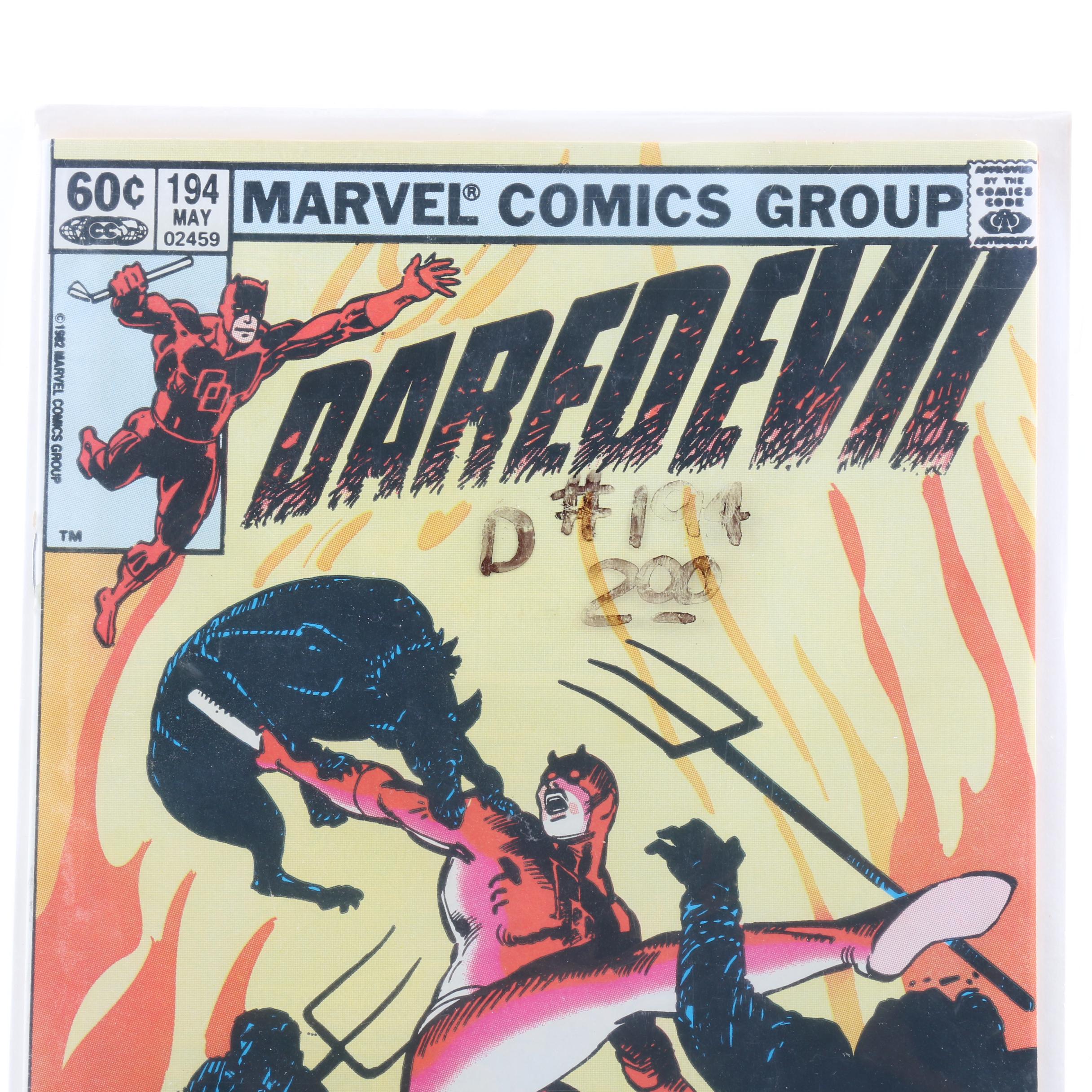 Bronze Age "Daredevil" Comics