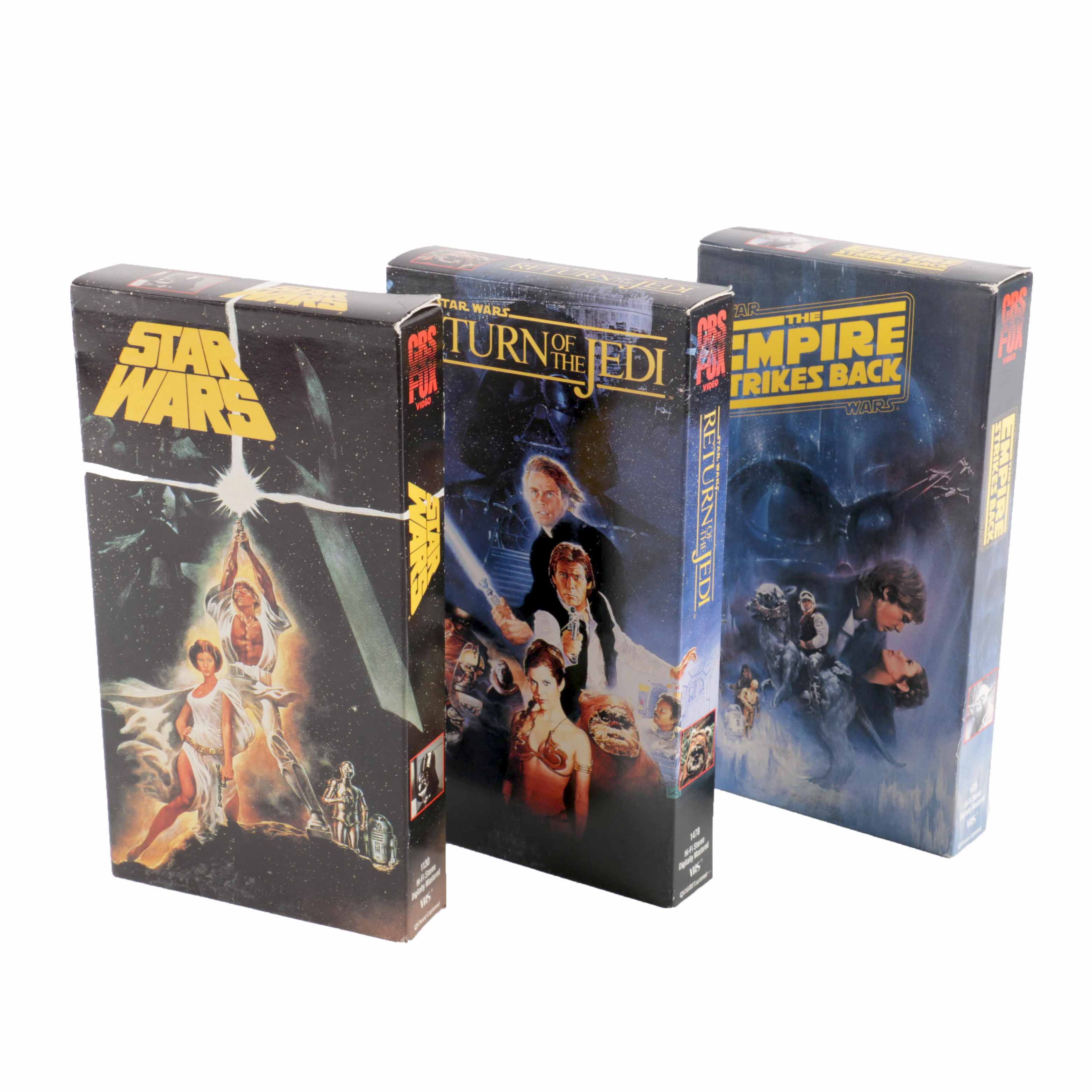 "Star Wars" VHS Tapes