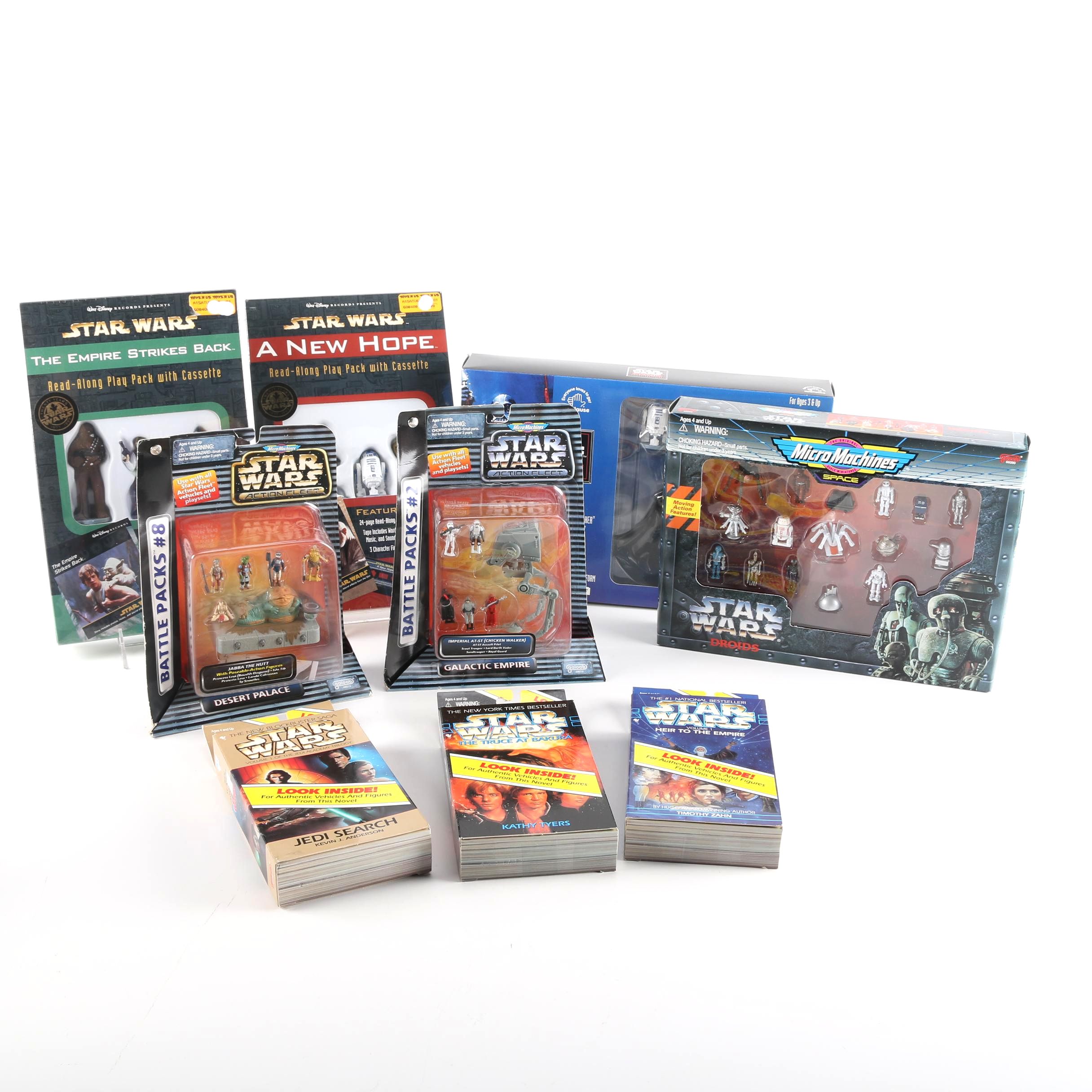 "Star Wars" Micro Machine and Read-Along Playsets