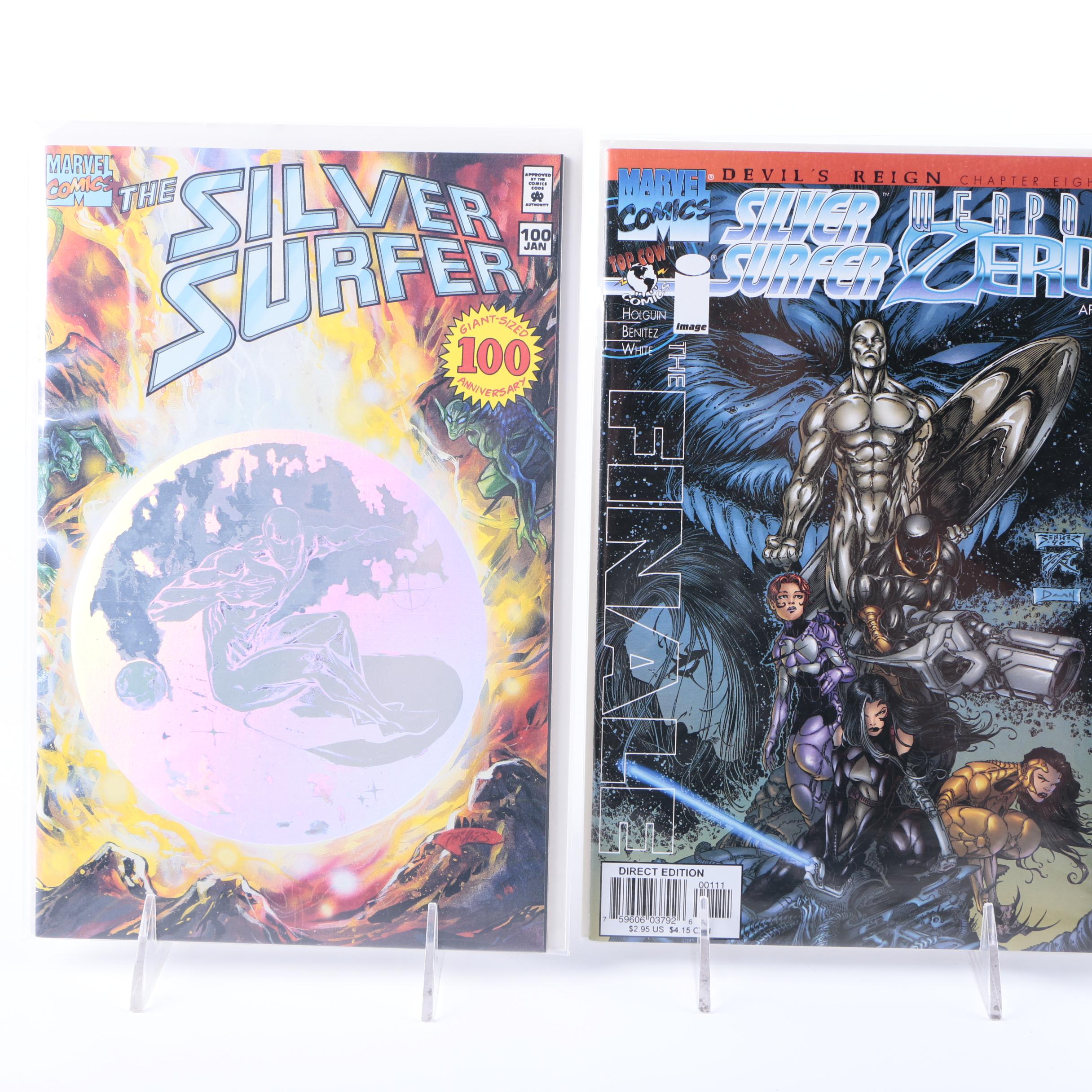 Marvel "Silver Surfer" and "Infinity War" Comics