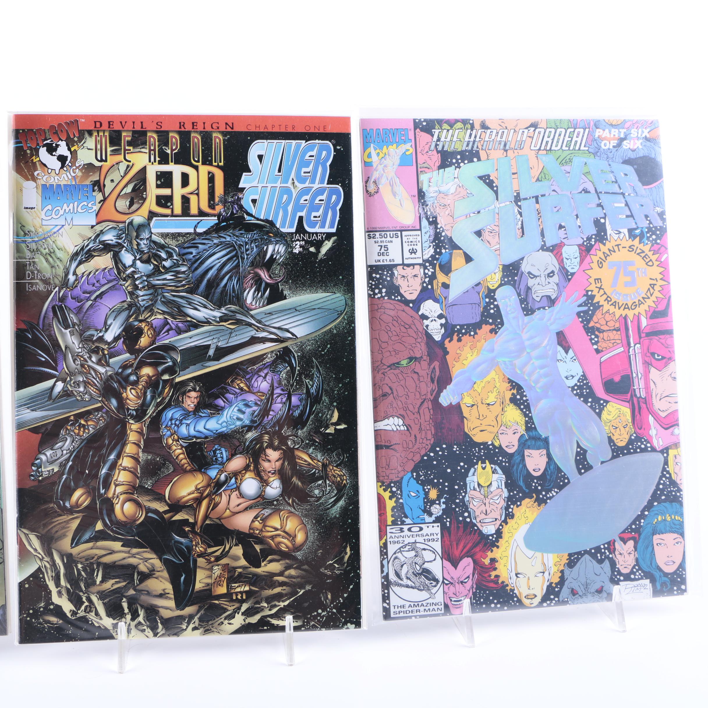 Marvel "Silver Surfer" and "Infinity War" Comics