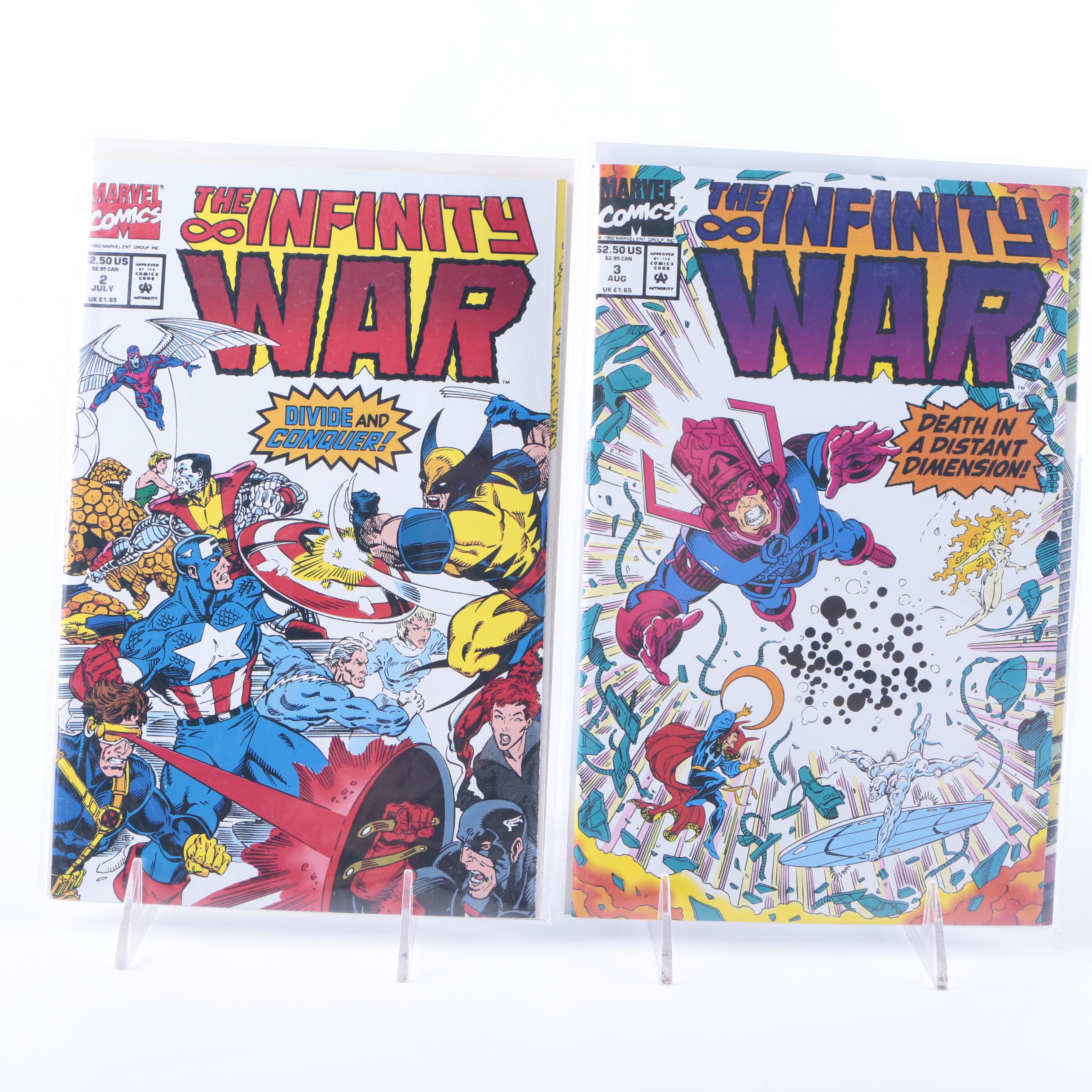 Marvel "Silver Surfer" and "Infinity War" Comics