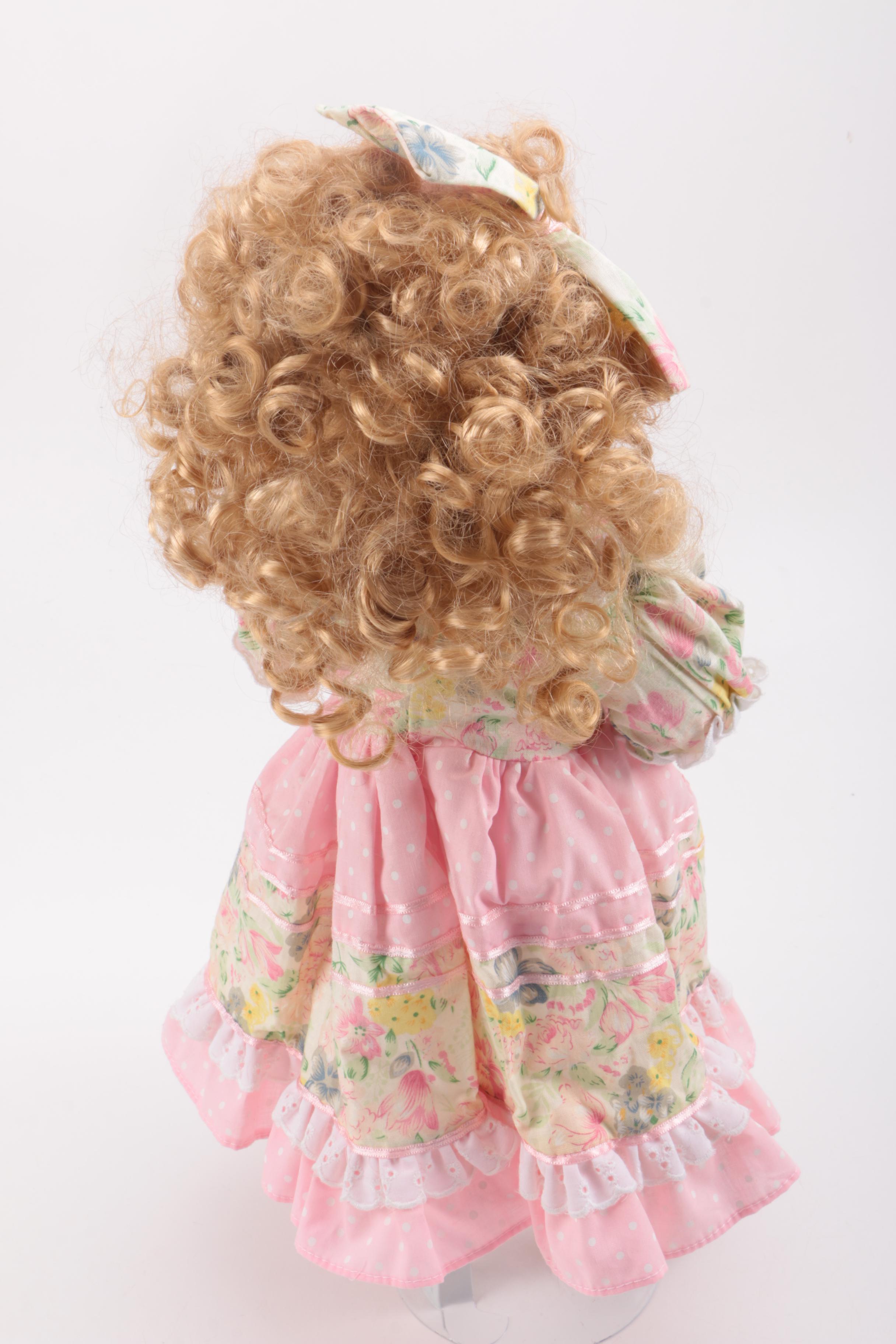 Pair of Porcelain Dolls