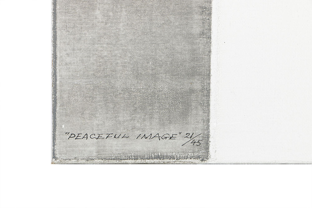 Nori Azuma Signed Limited Edition Serigraph on Canvas "Peaceful Image"