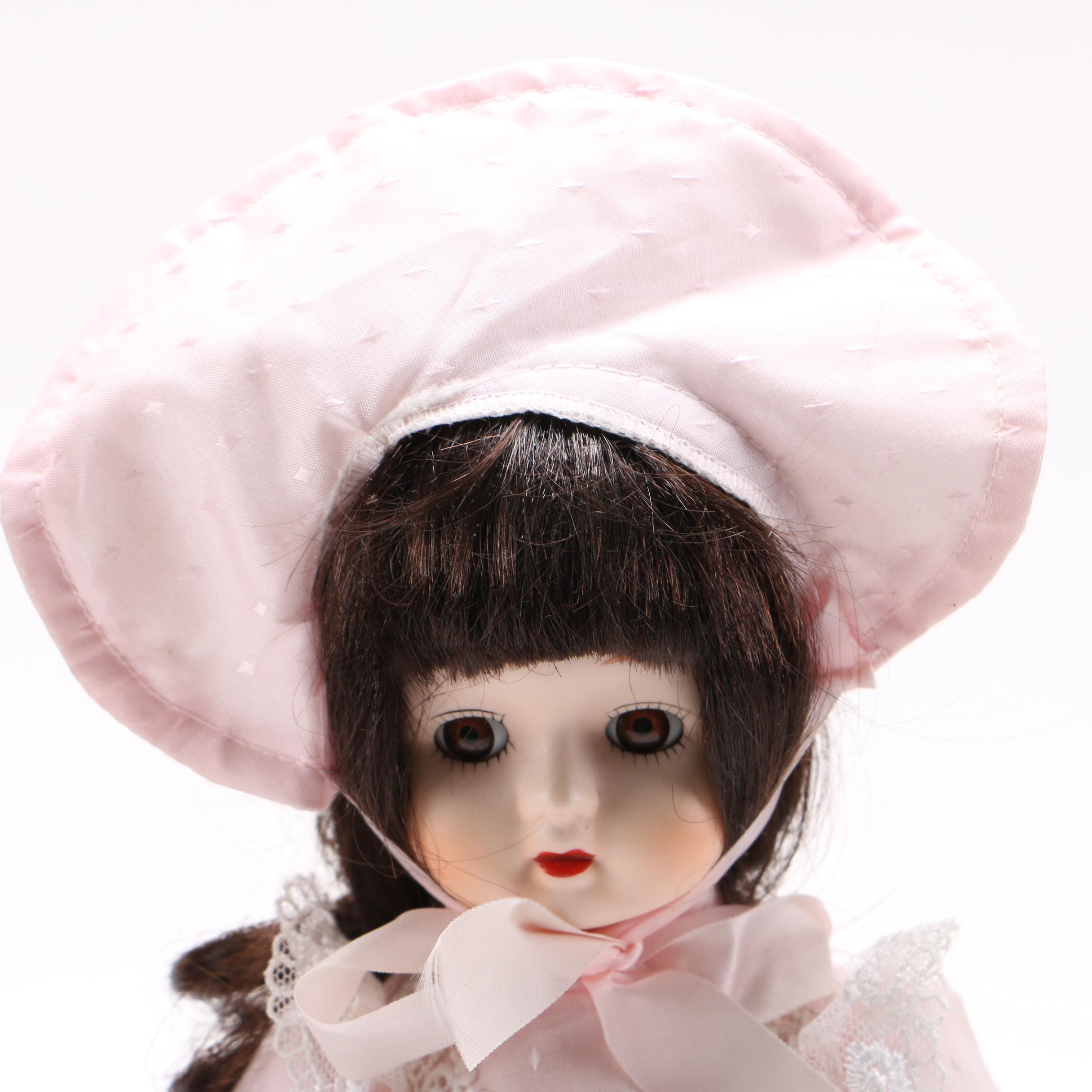 Collection of Porcelain Dolls