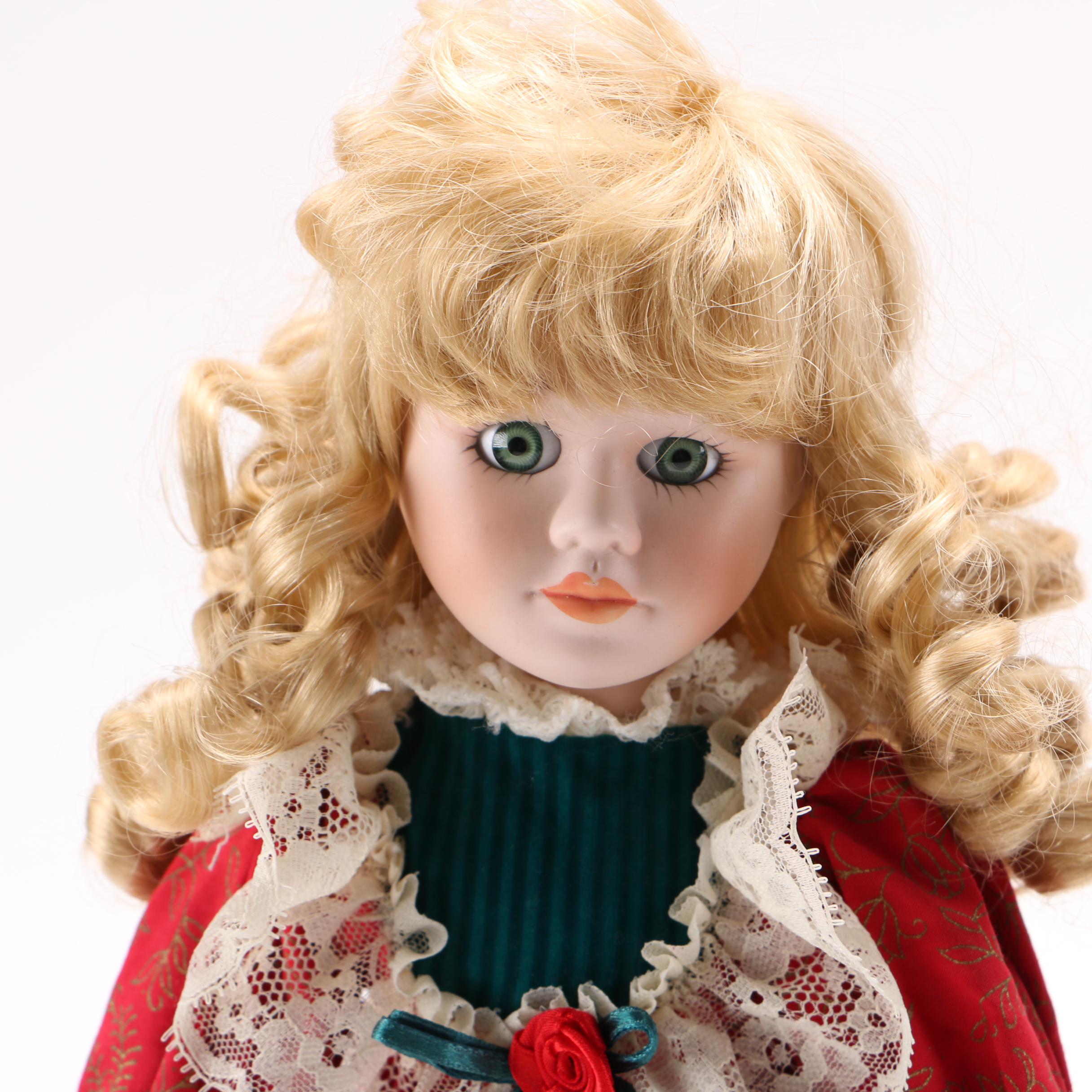 Collection of Porcelain Dolls