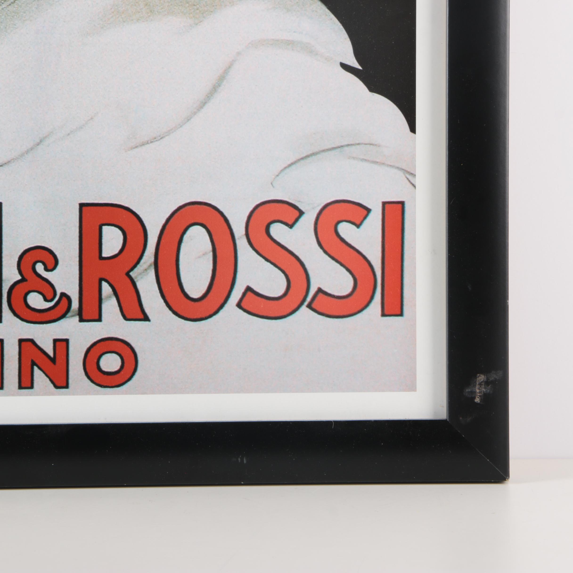 M. Dudovich Martini and Rossi Torino Poster
