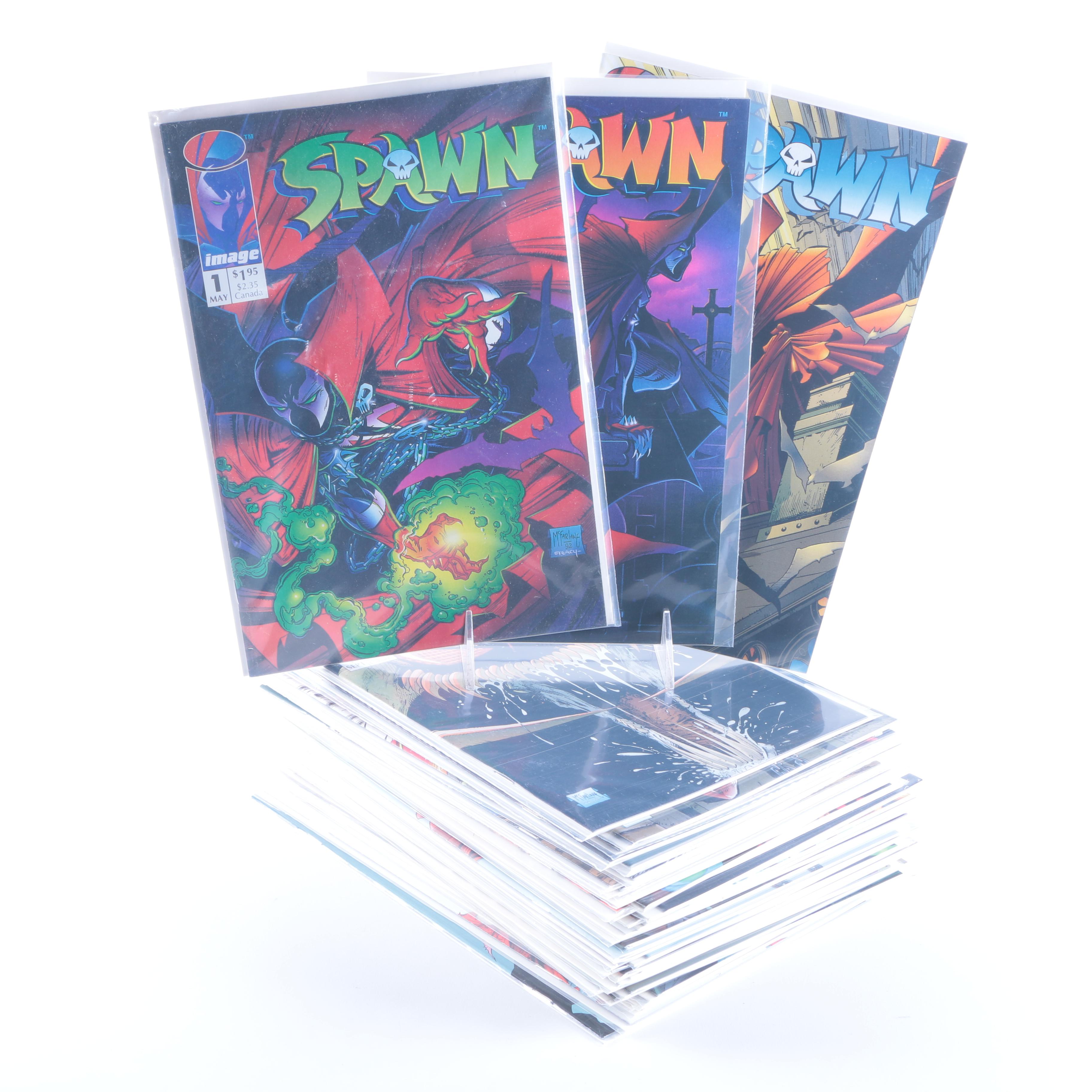 "Spawn" Comic Books #1-40 From Image Comics