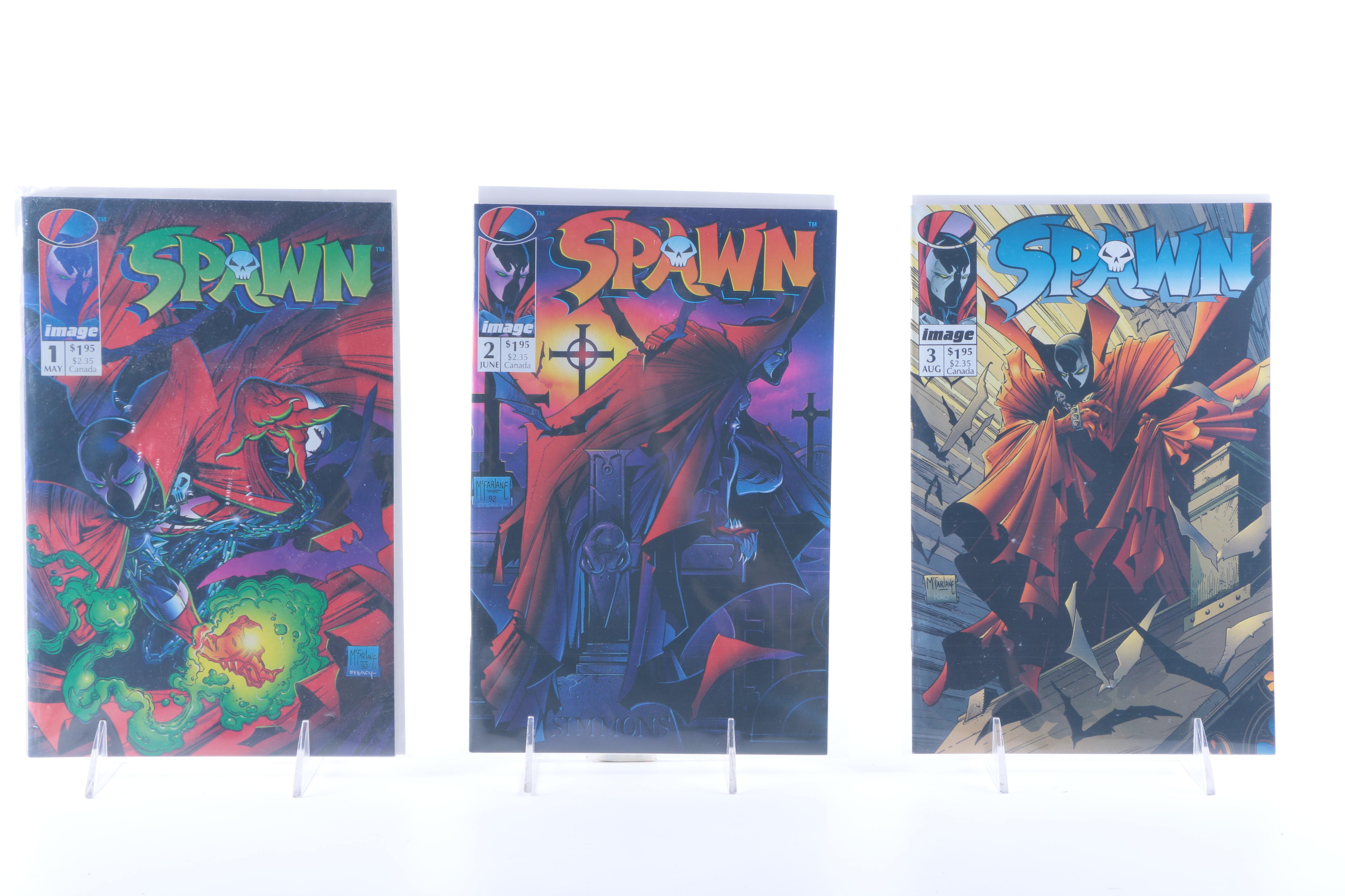 "Spawn" Comic Books #1-40 From Image Comics