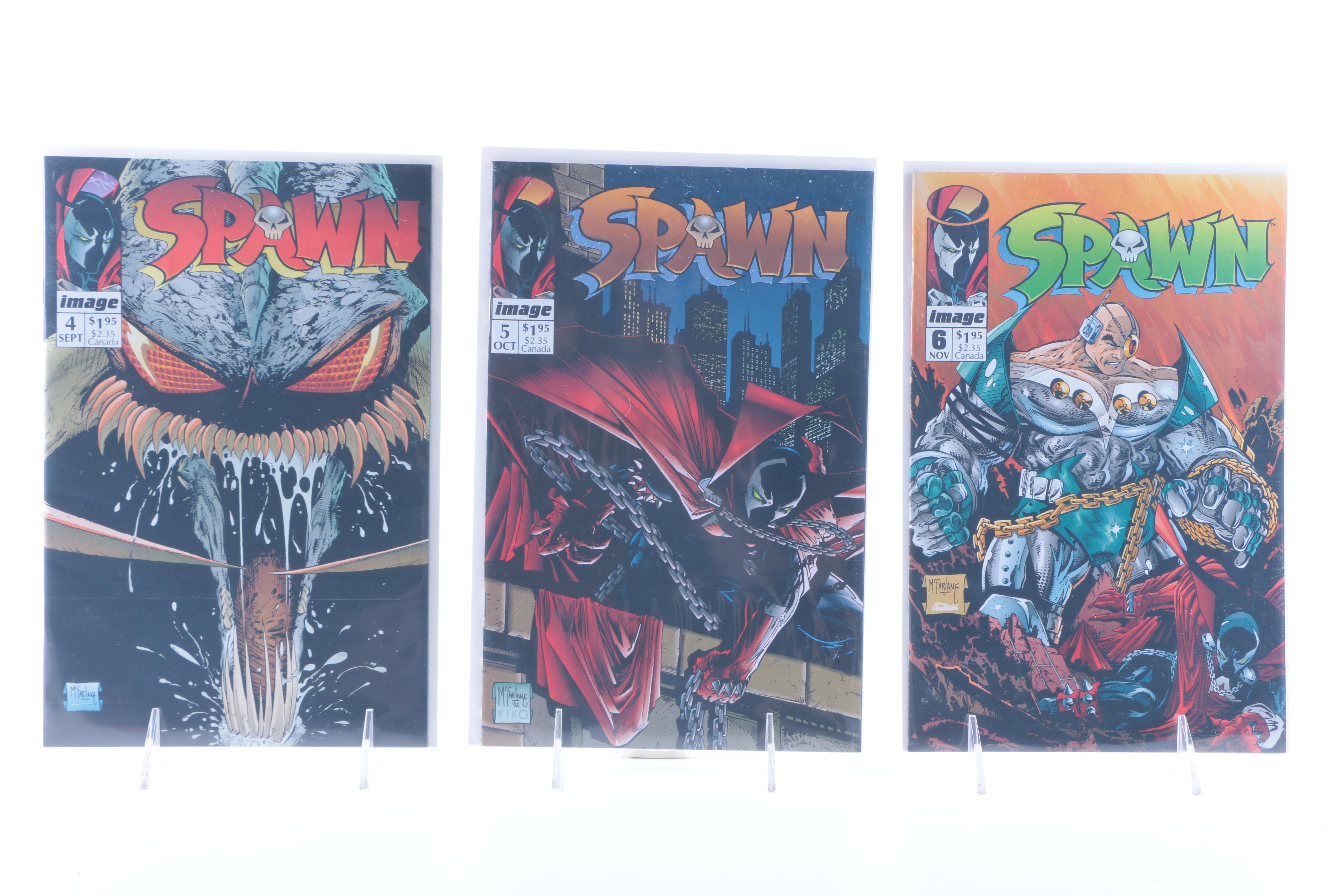 "Spawn" Comic Books #1-40 From Image Comics