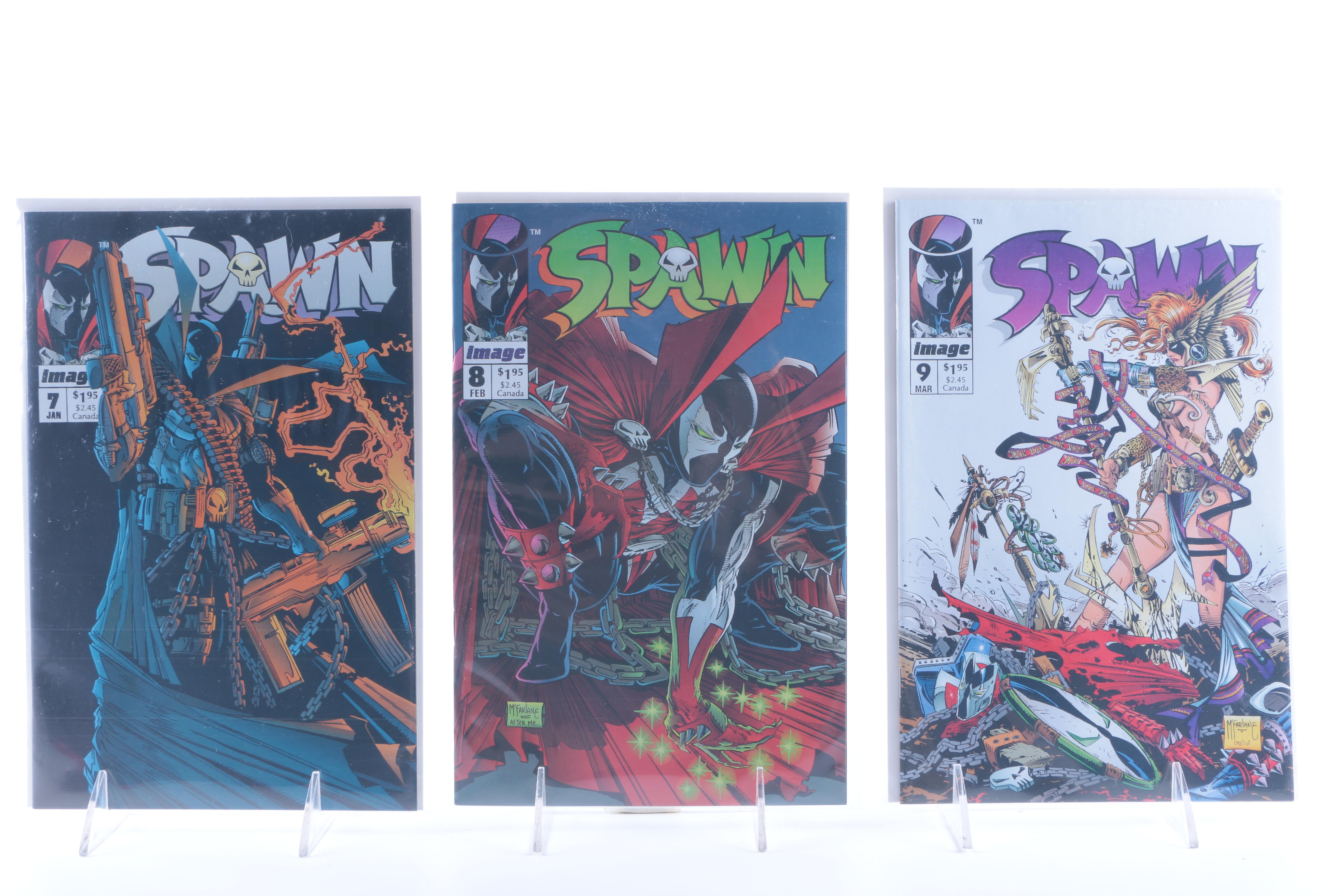 "Spawn" Comic Books #1-40 From Image Comics