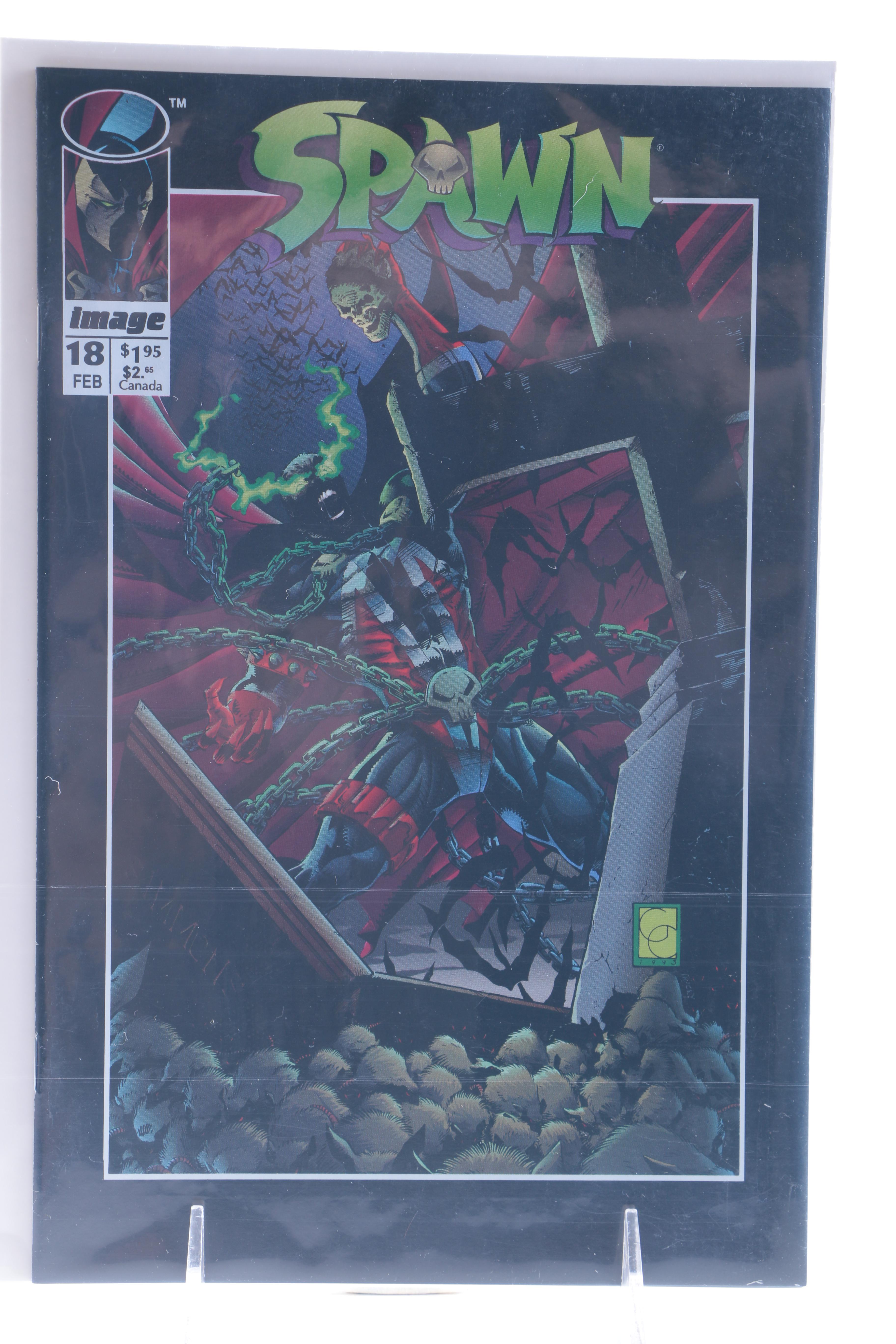 "Spawn" Comic Books #1-40 From Image Comics