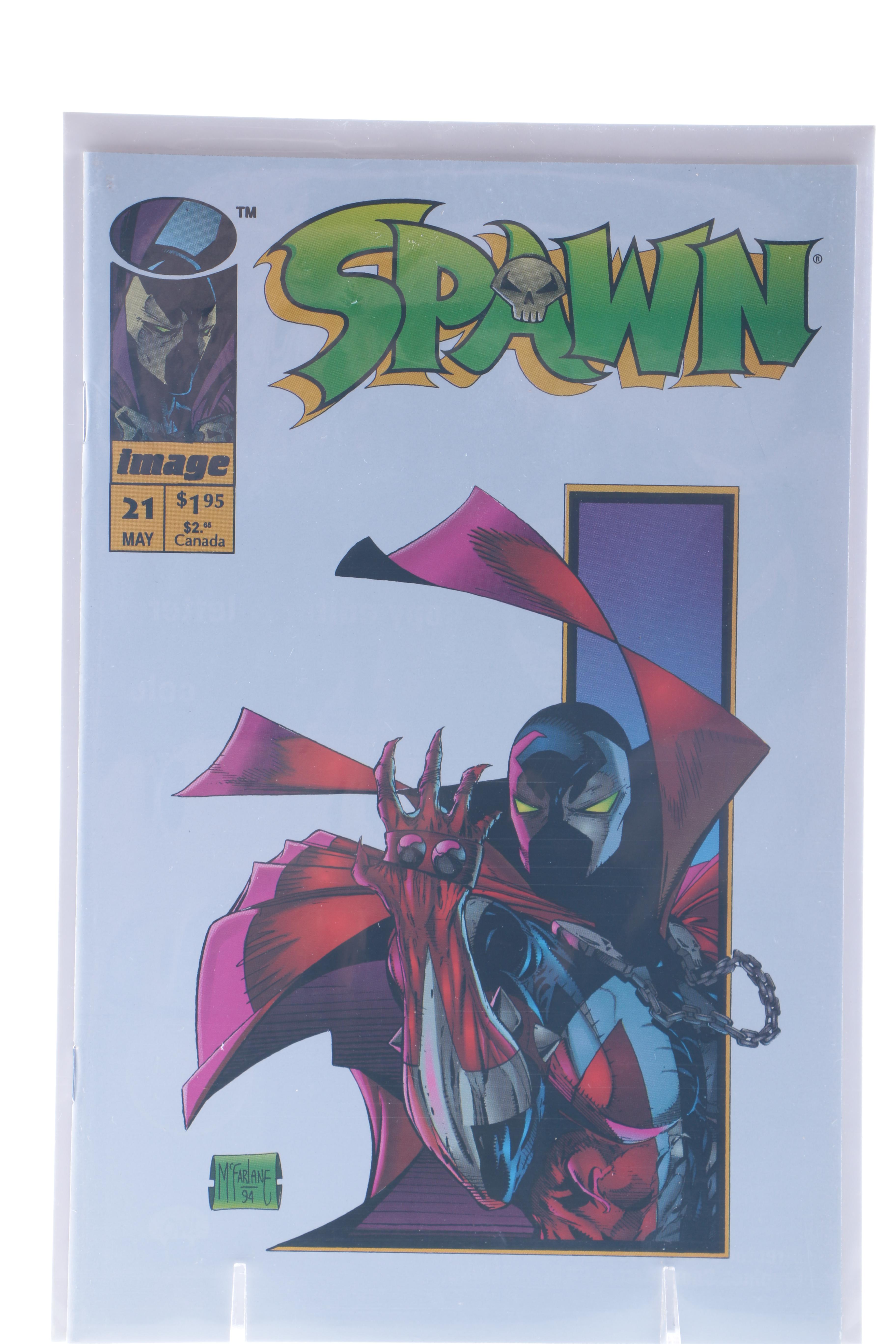 "Spawn" Comic Books #1-40 From Image Comics