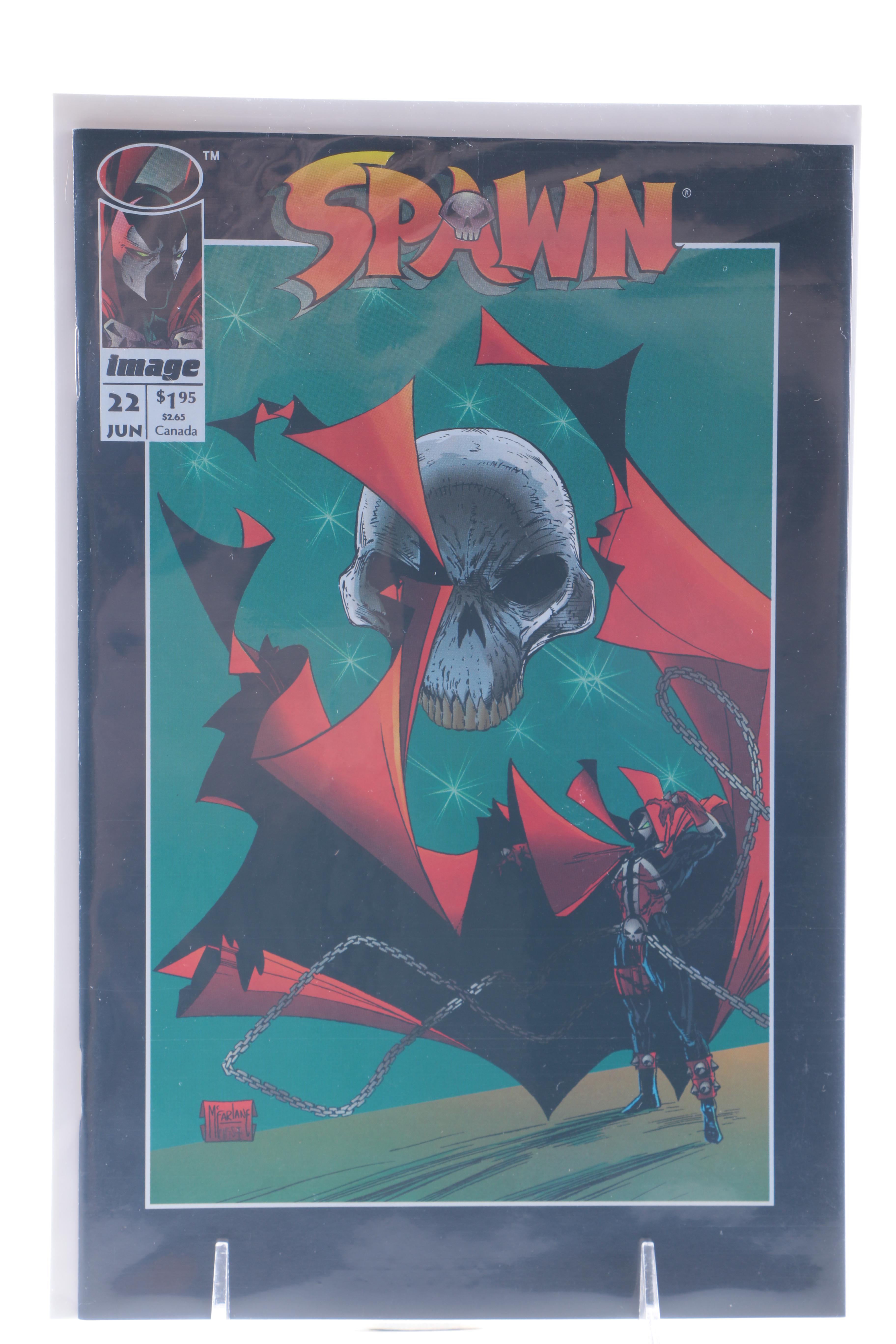 "Spawn" Comic Books #1-40 From Image Comics